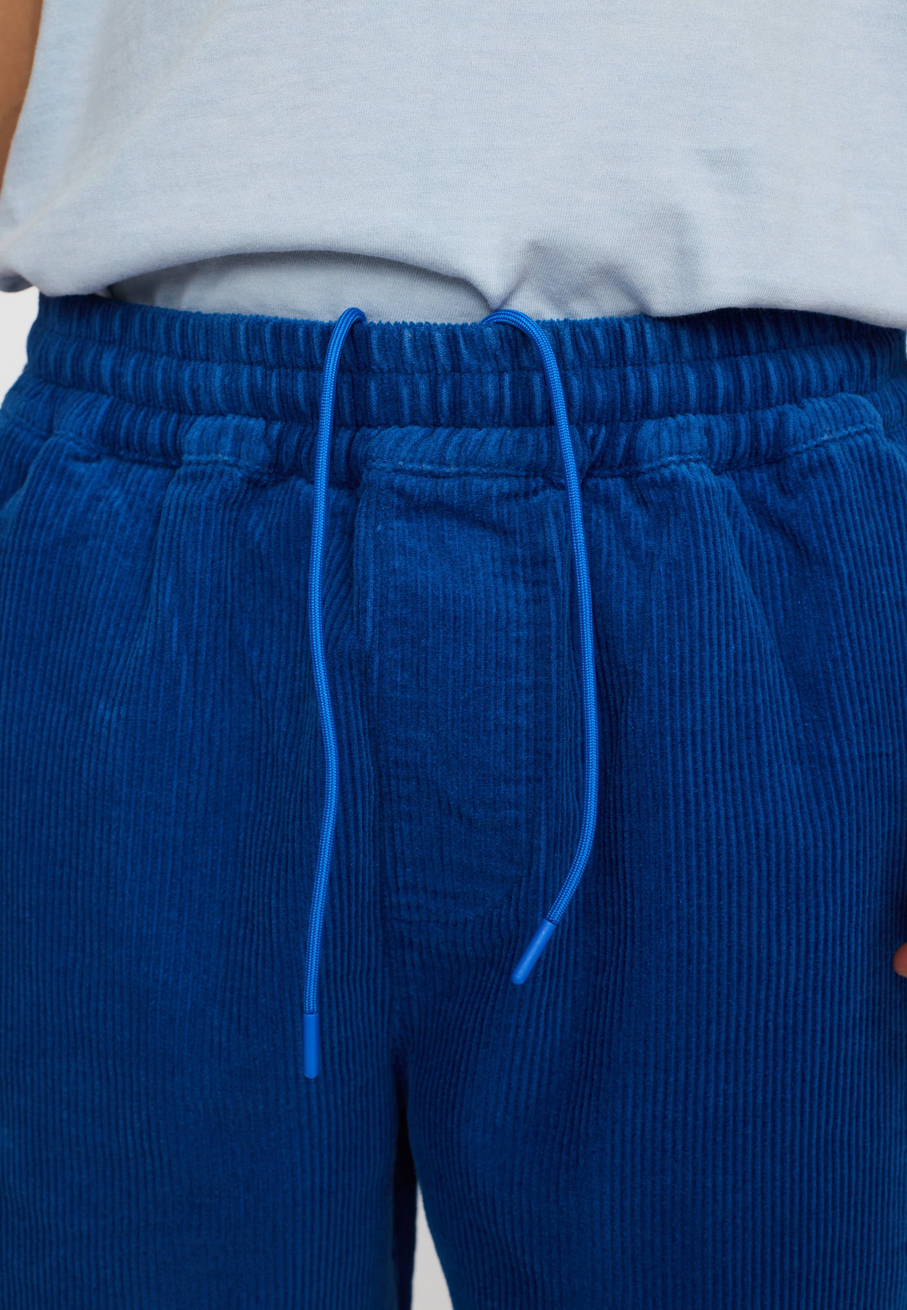 Revolution Long Casual Shorts Shorts Blue