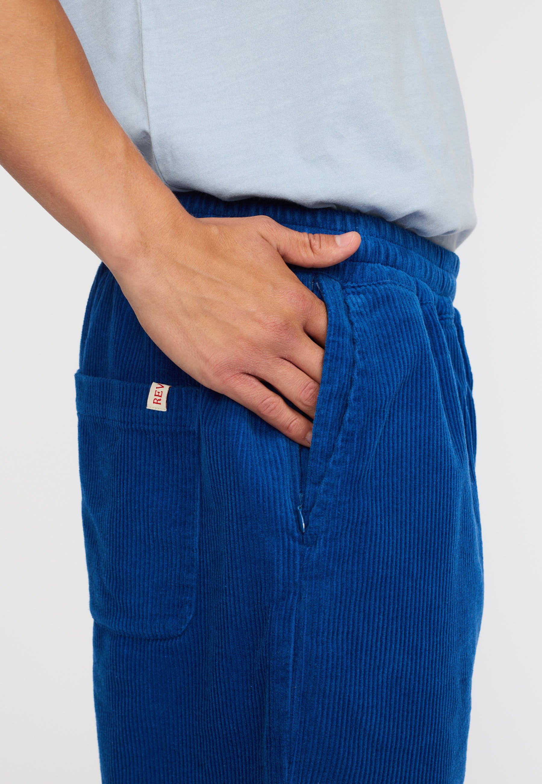 Revolution Long Casual Shorts Shorts Blue