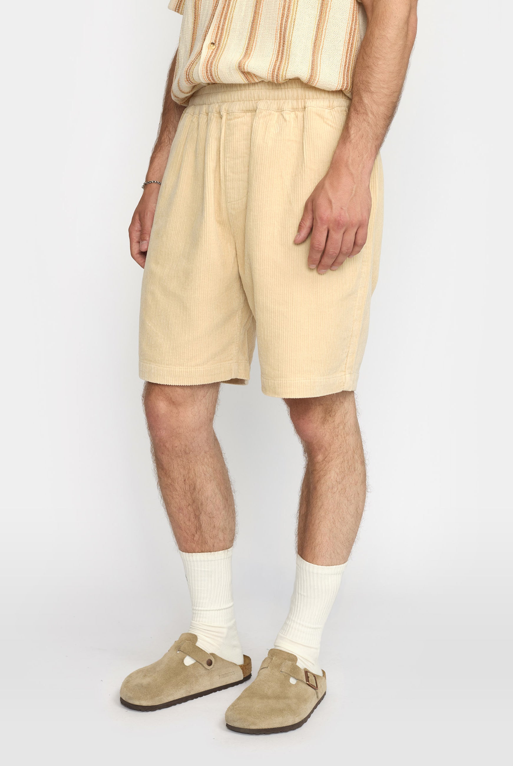 Revolution Long Casual Shorts Shorts Darkoffwhite
