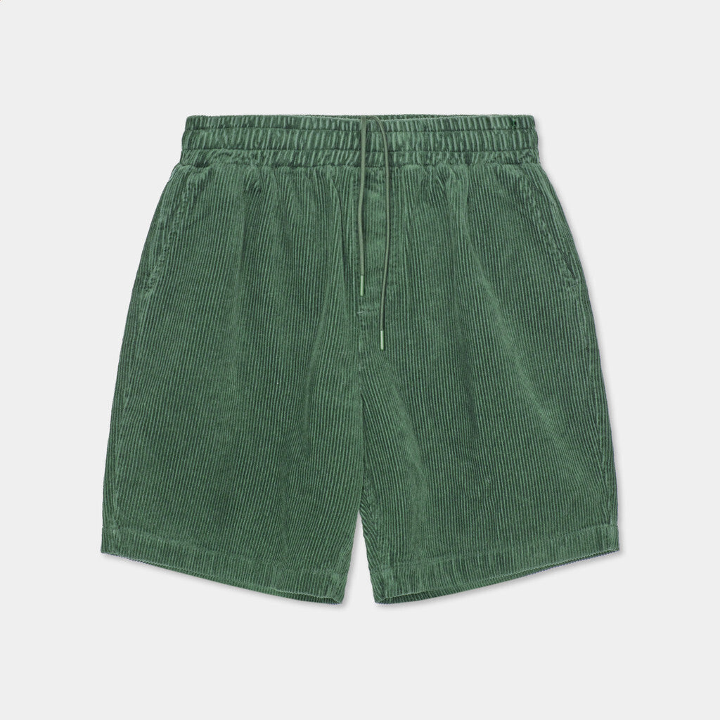 Revolution Long Casual Shorts Shorts Dustgreen