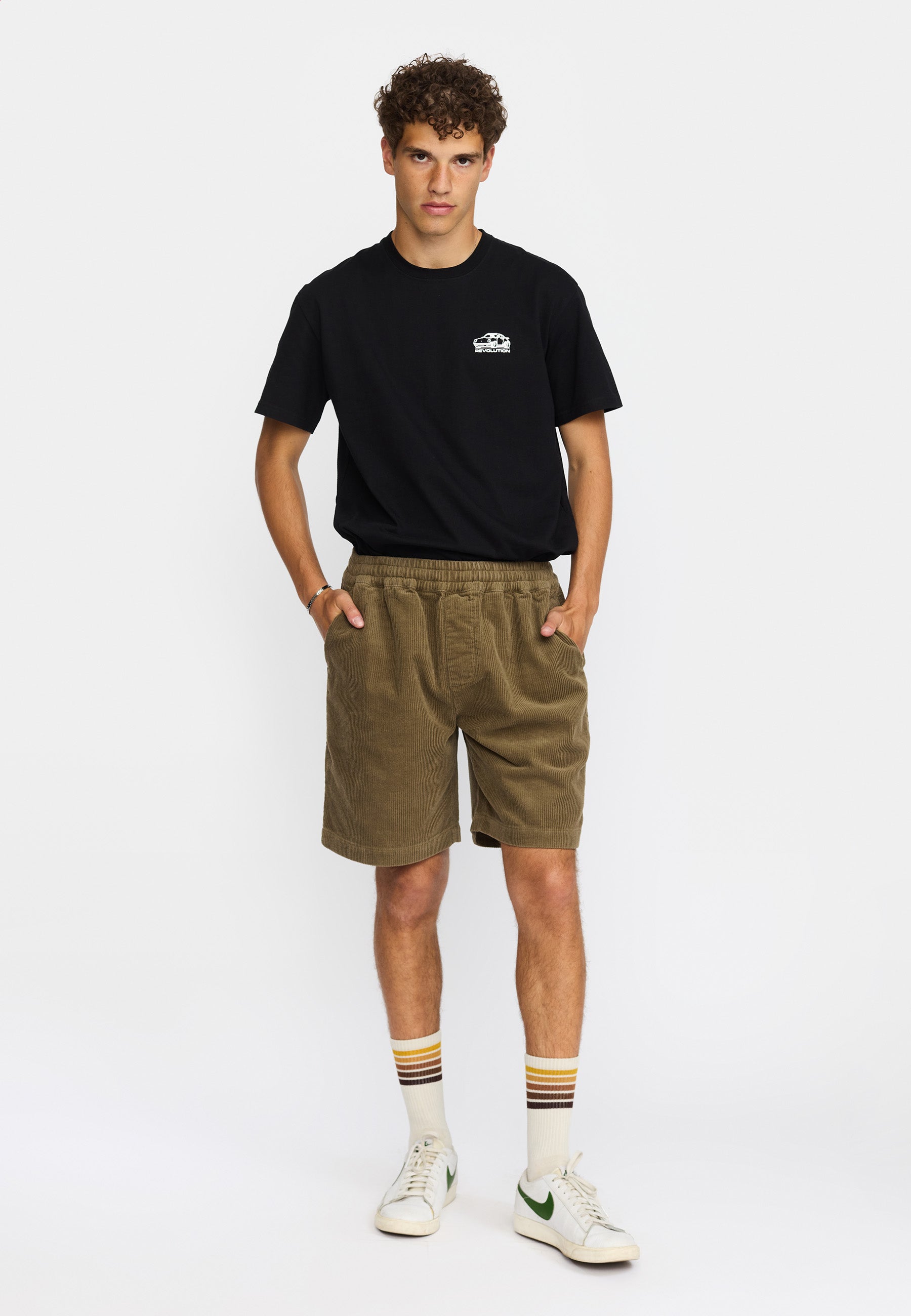 Revolution Long Casual Shorts Shorts Lightarmy
