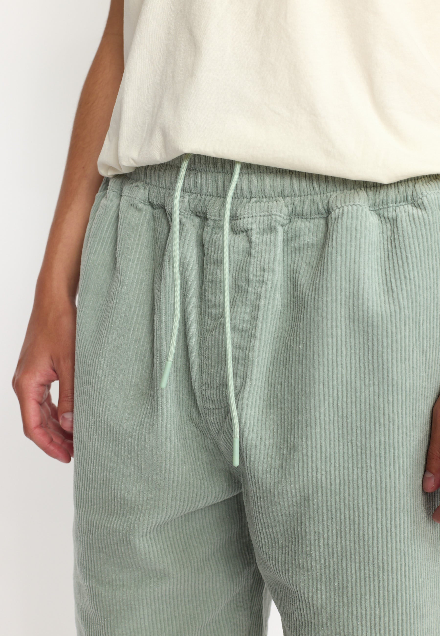 Revolution Long Casual Shorts Shorts Lightgreen