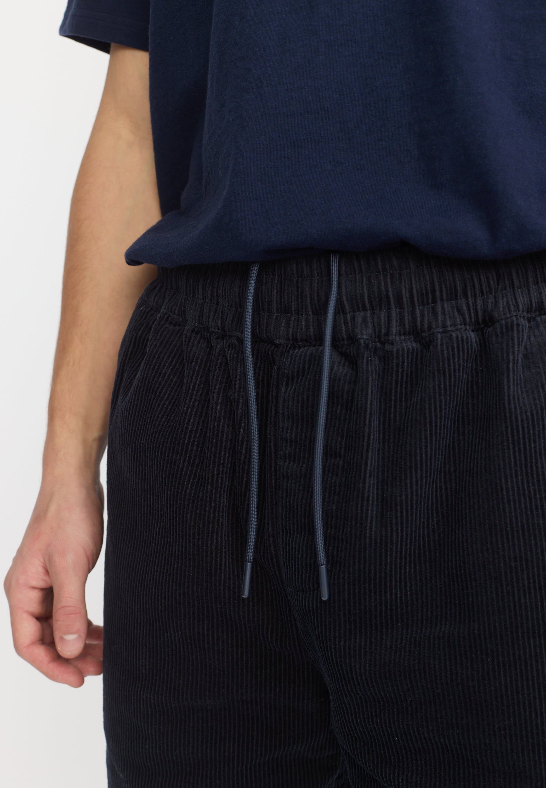 Revolution Long Casual Shorts Shorts Navy