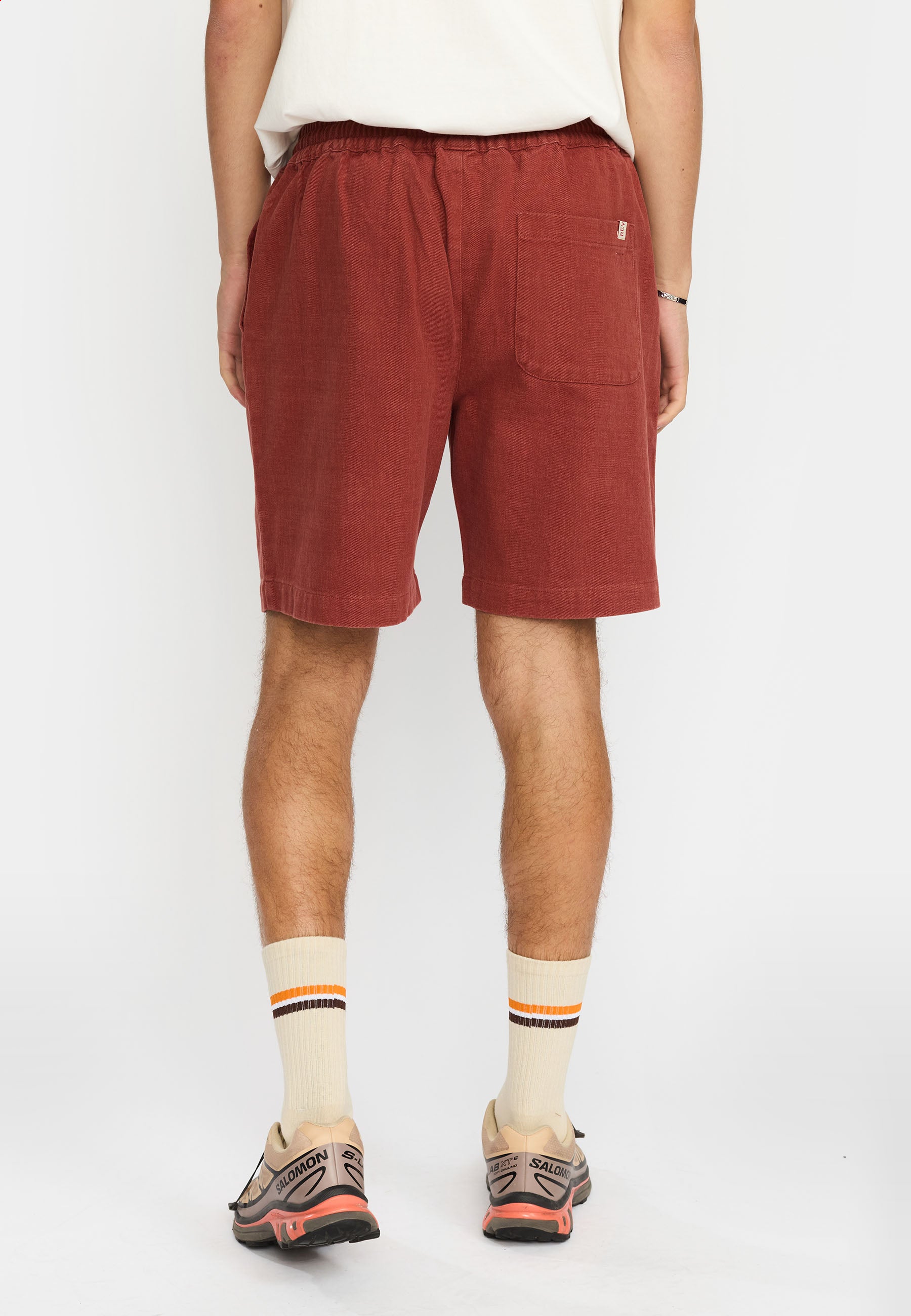 Revolution Long Casual Shorts Shorts Darkorange