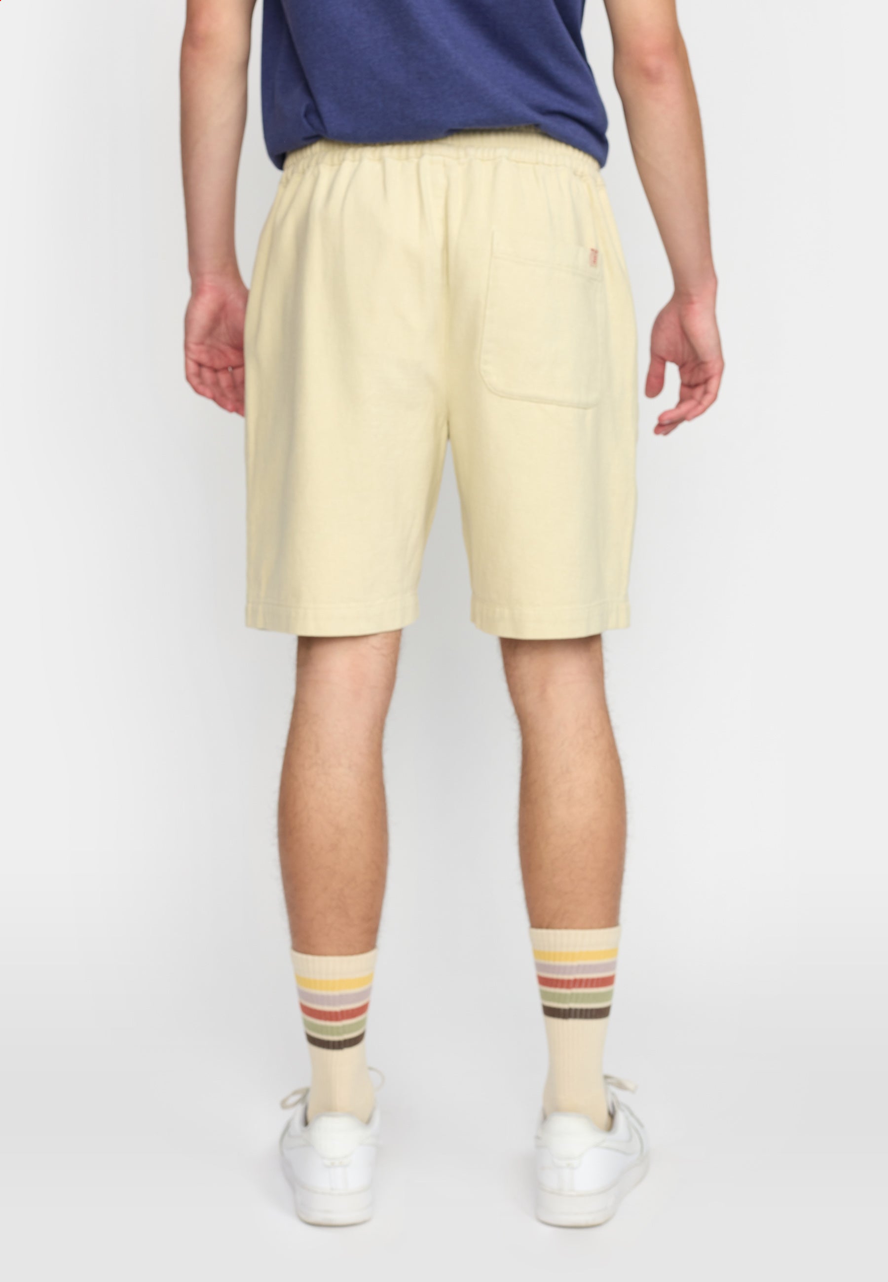 Revolution Long Casual Shorts Shorts Offwhite