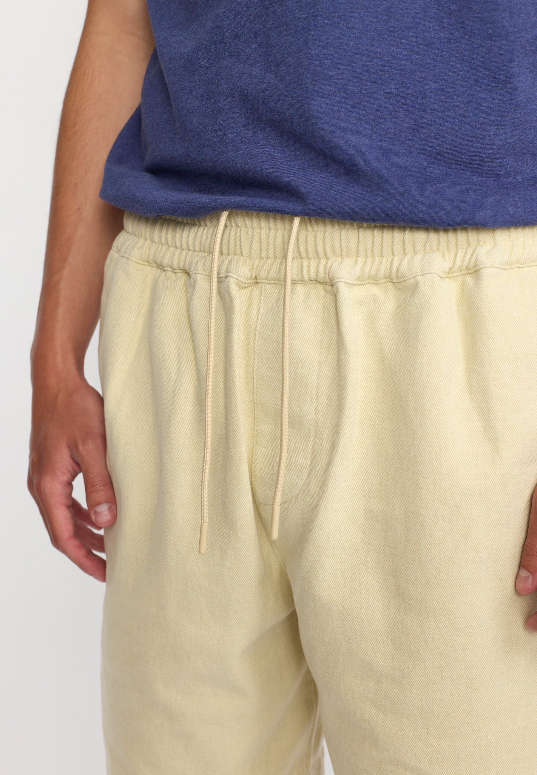 Revolution Long Casual Shorts Shorts Offwhite