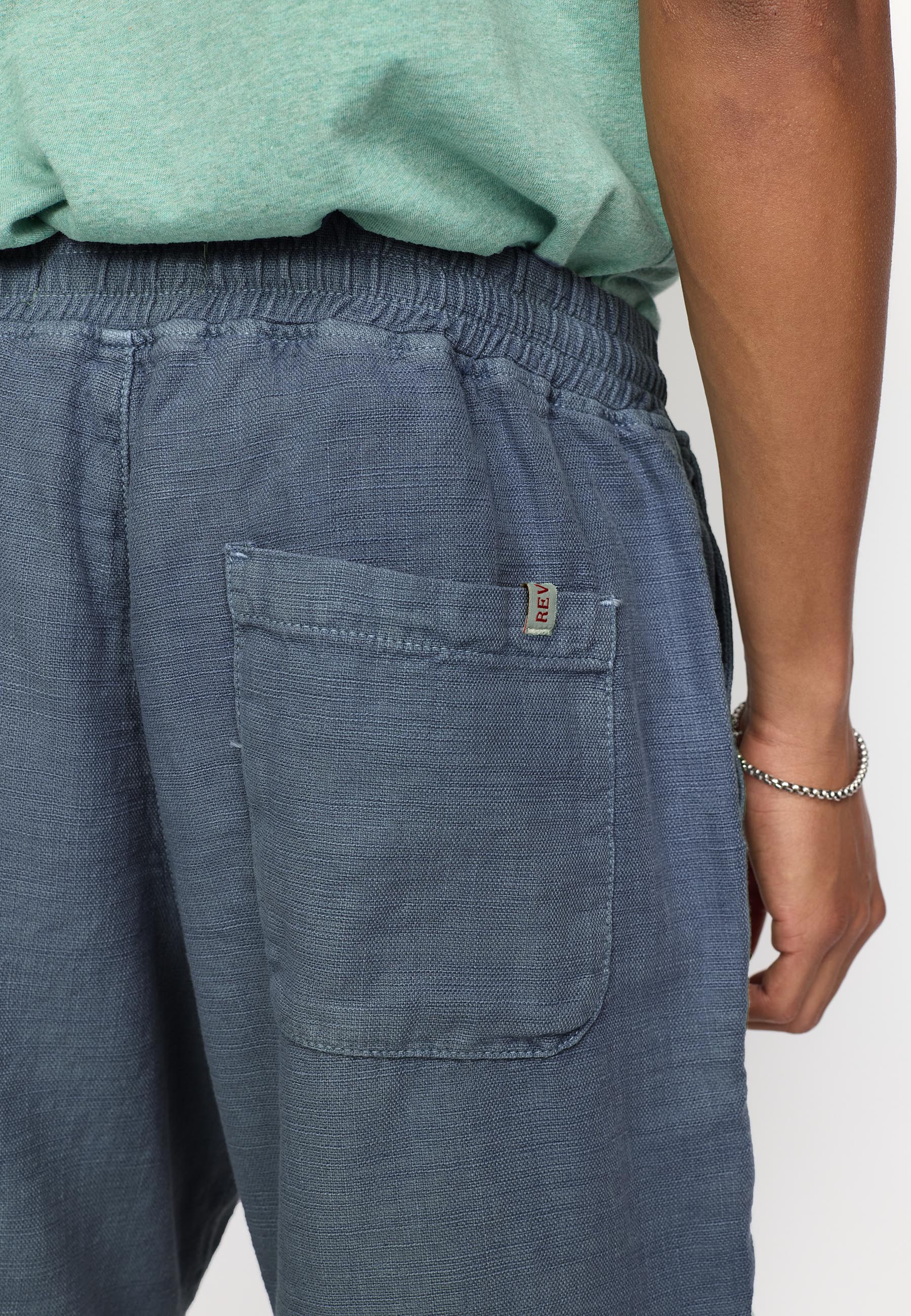 Revolution Casual Shorts Shorts Blue