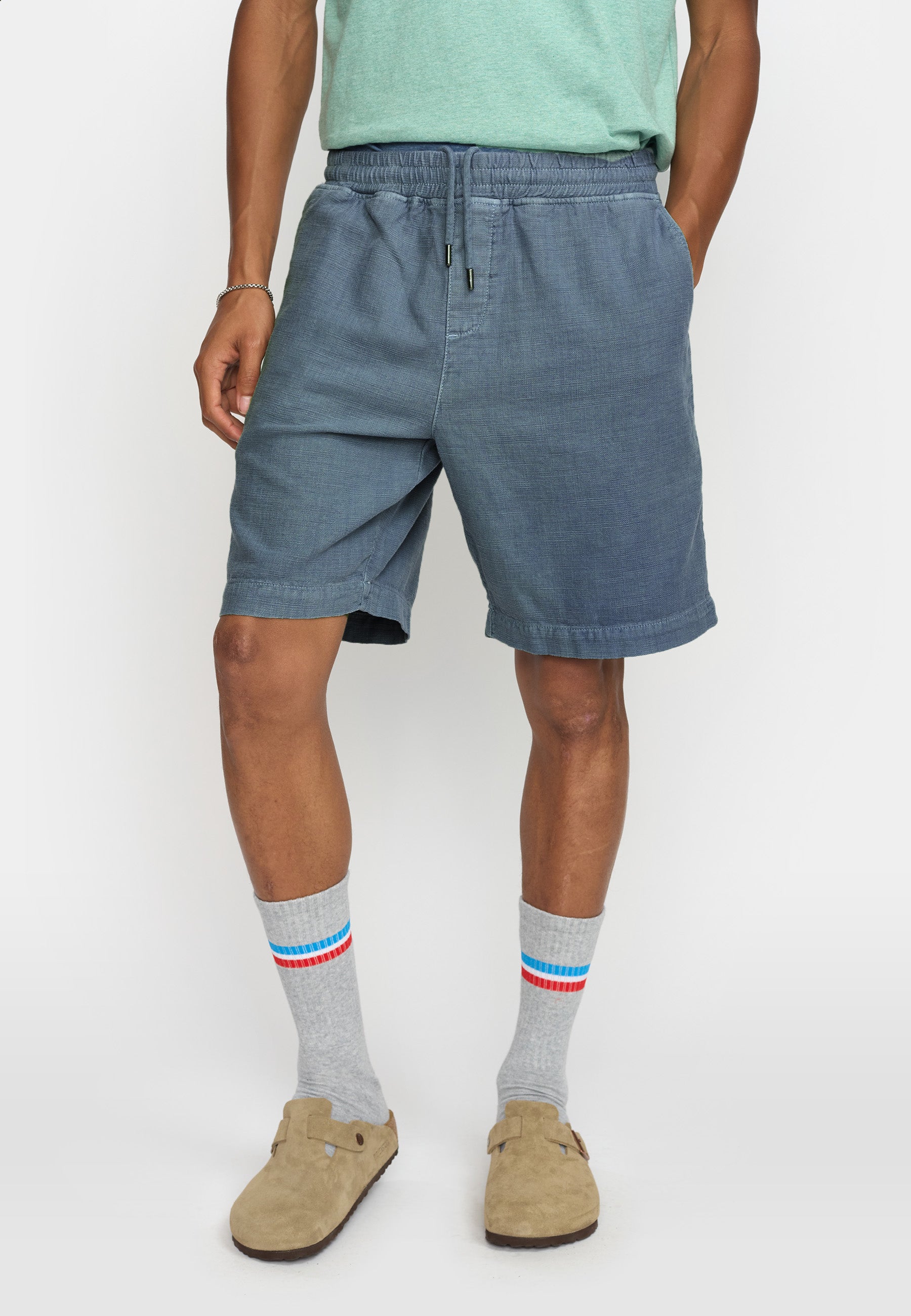 Revolution Casual Shorts Shorts Blue