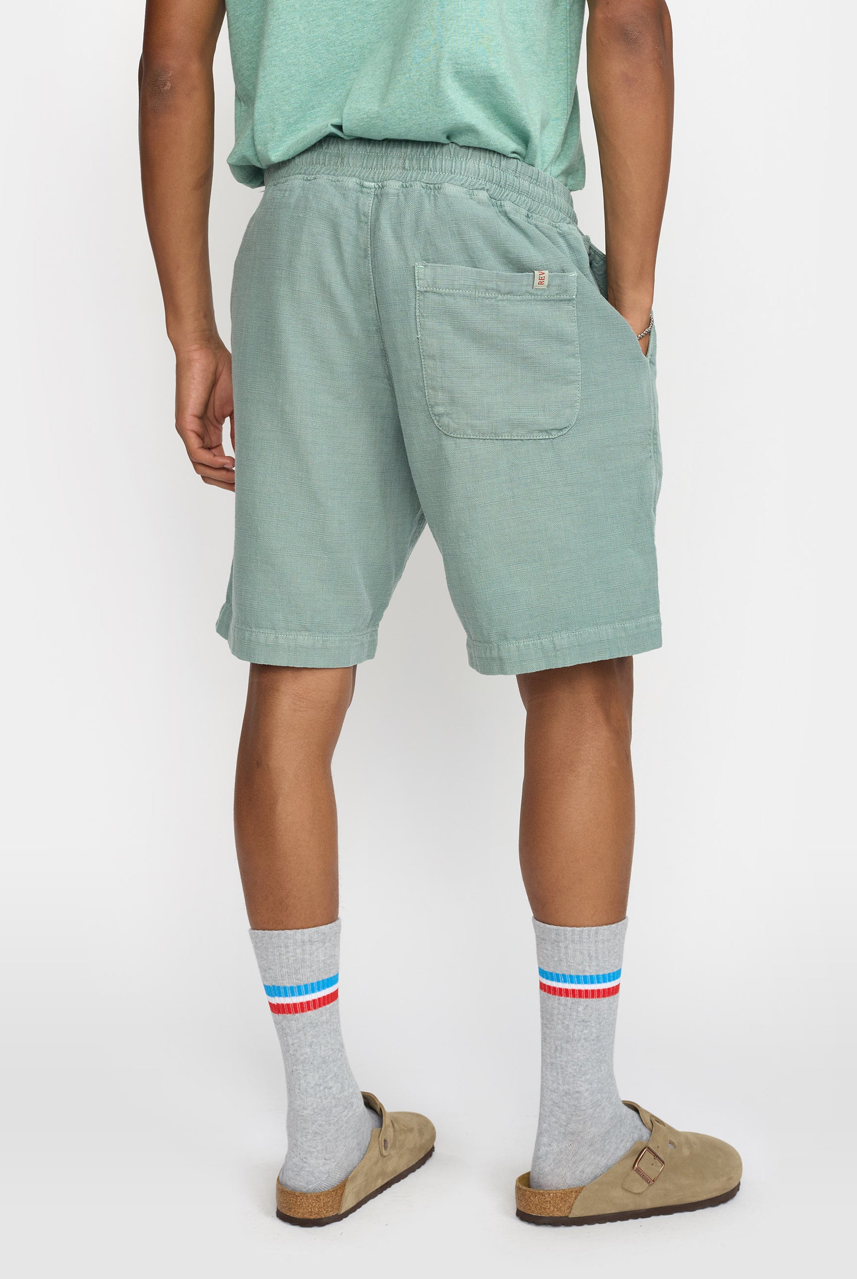 Revolution Casual Shorts Shorts Dustgreen