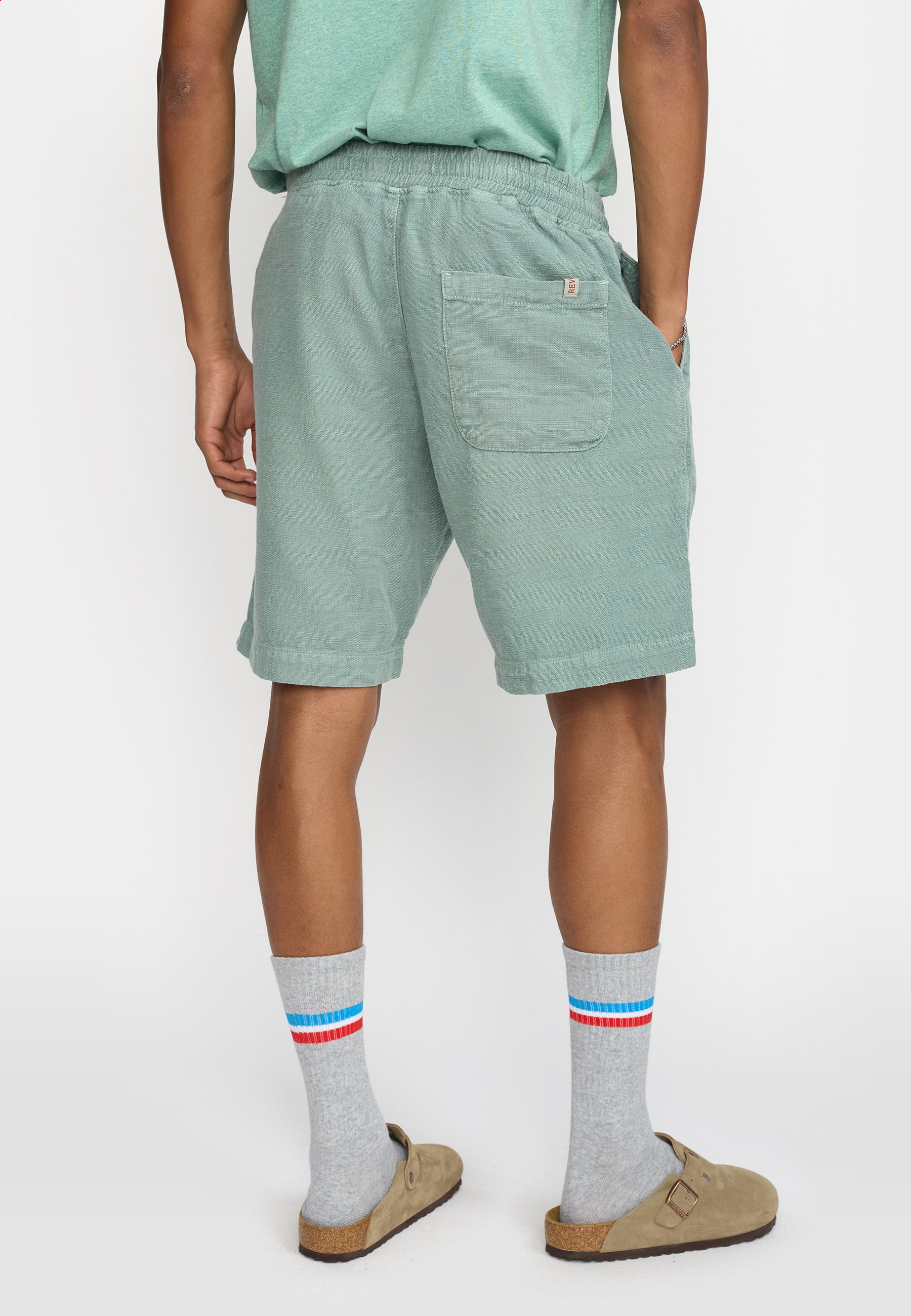 Revolution Casual Shorts Shorts Dustgreen