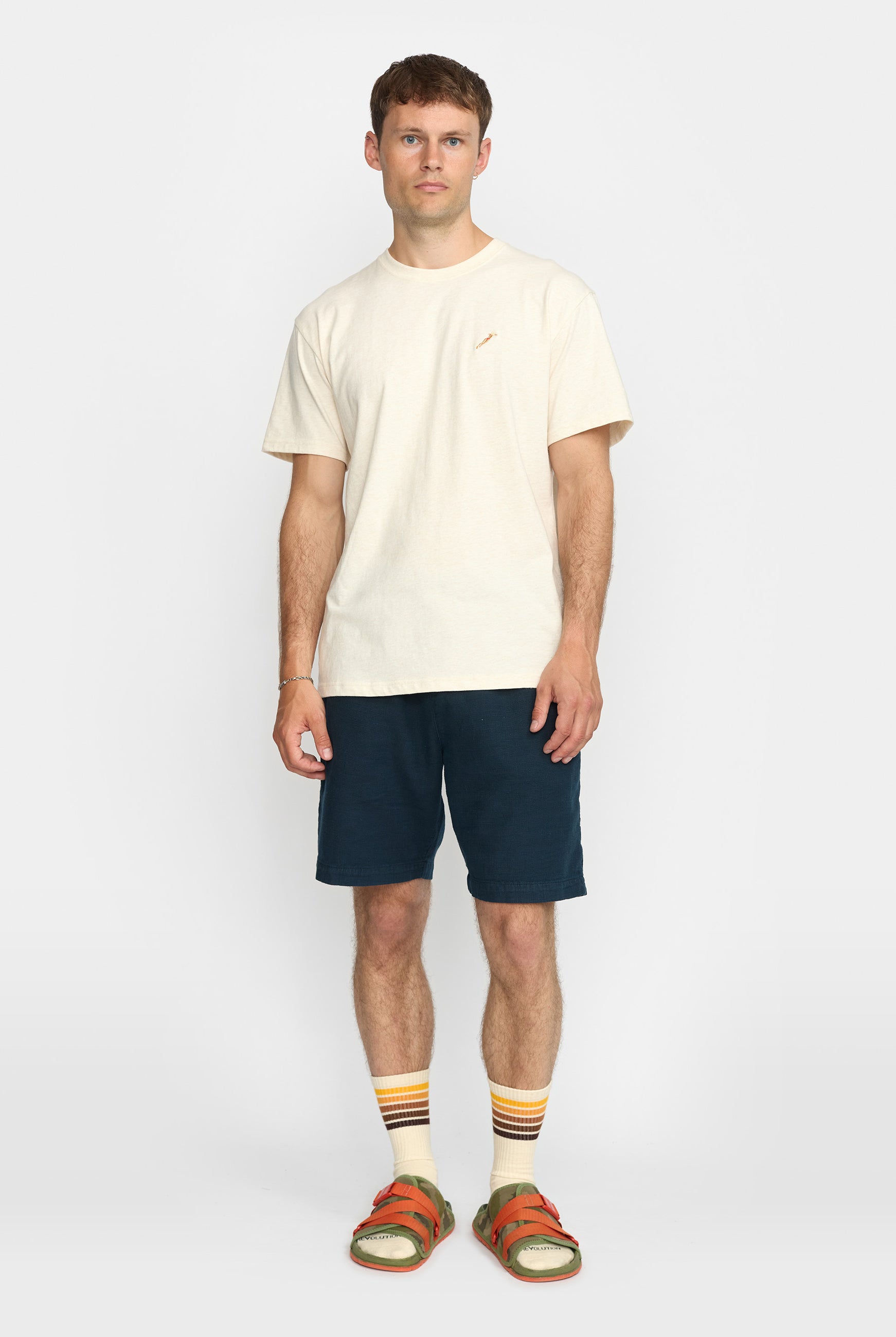 Revolution Casual Shorts Shorts Navy