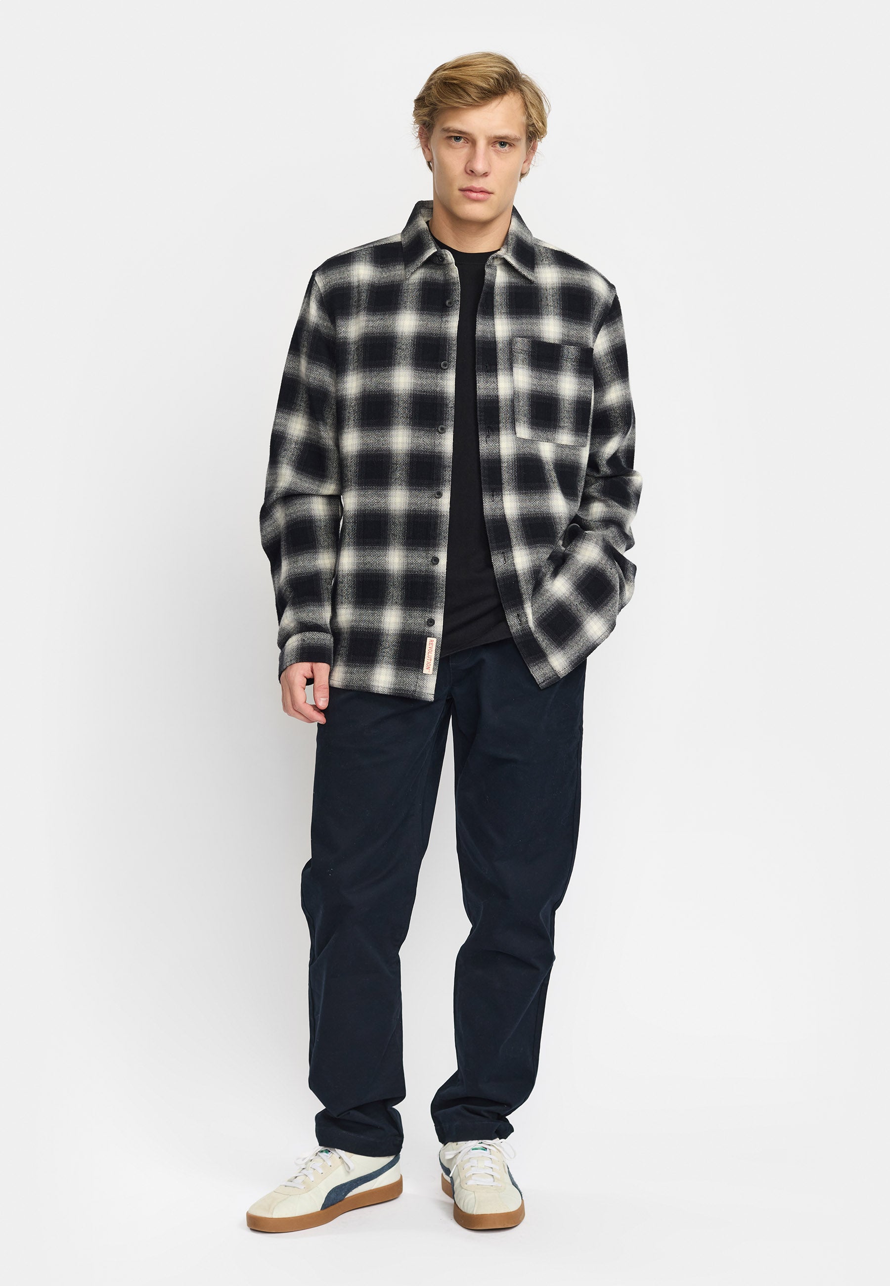 Revolution Long Sleeve Shirt Long-sleeve Shirts Black