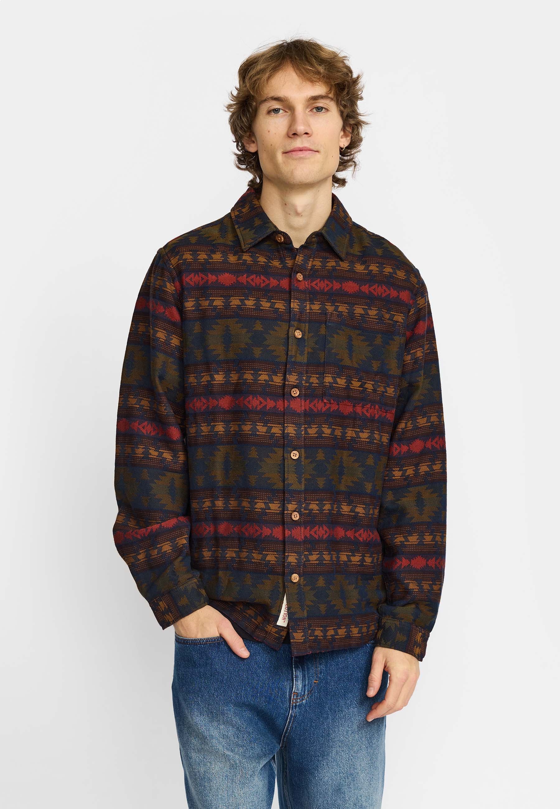 Revolution Long Sleeve Shirt Long-sleeve Shirts Navy