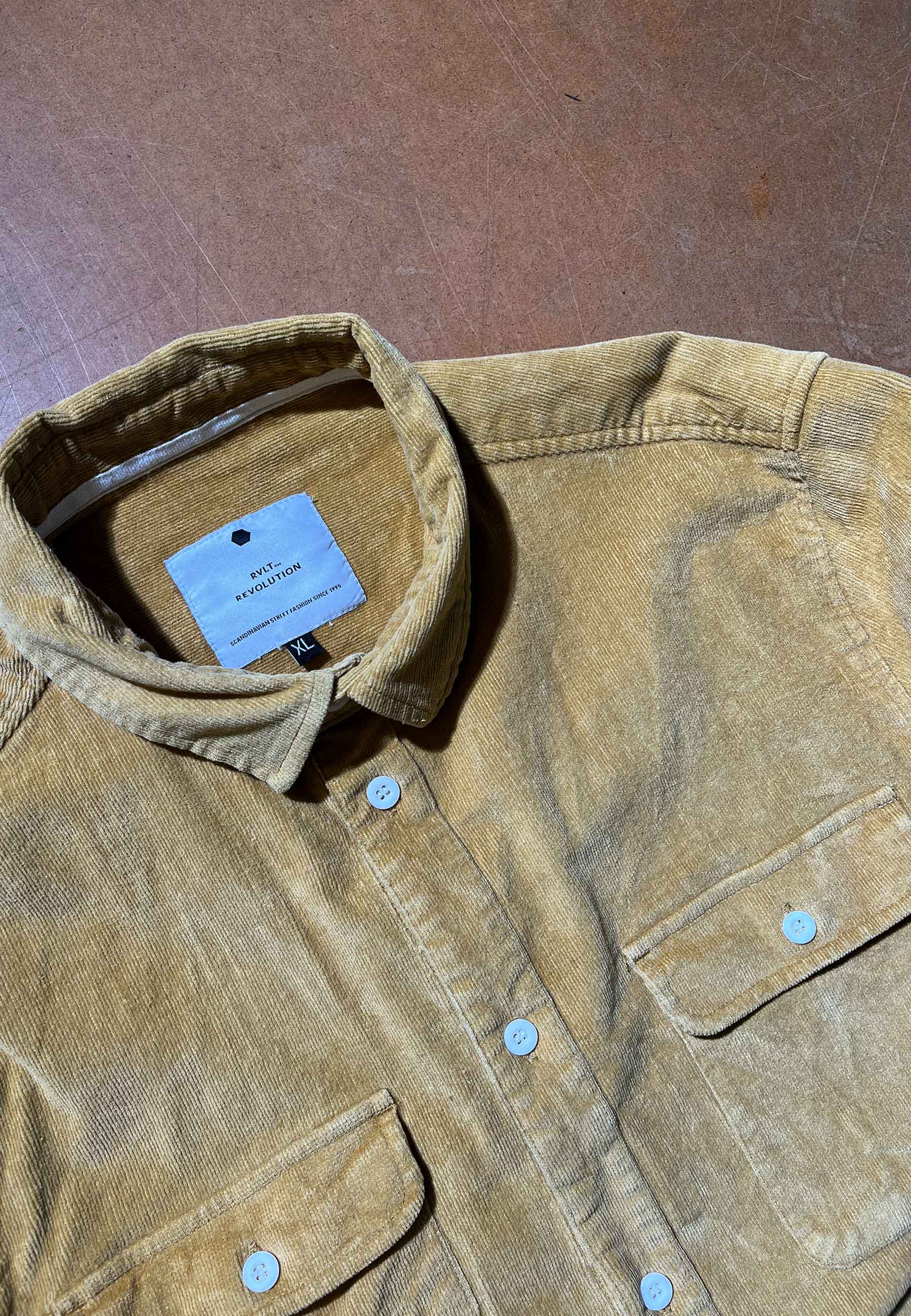 Revolution Long sleeve shirt Vintaged Khaki