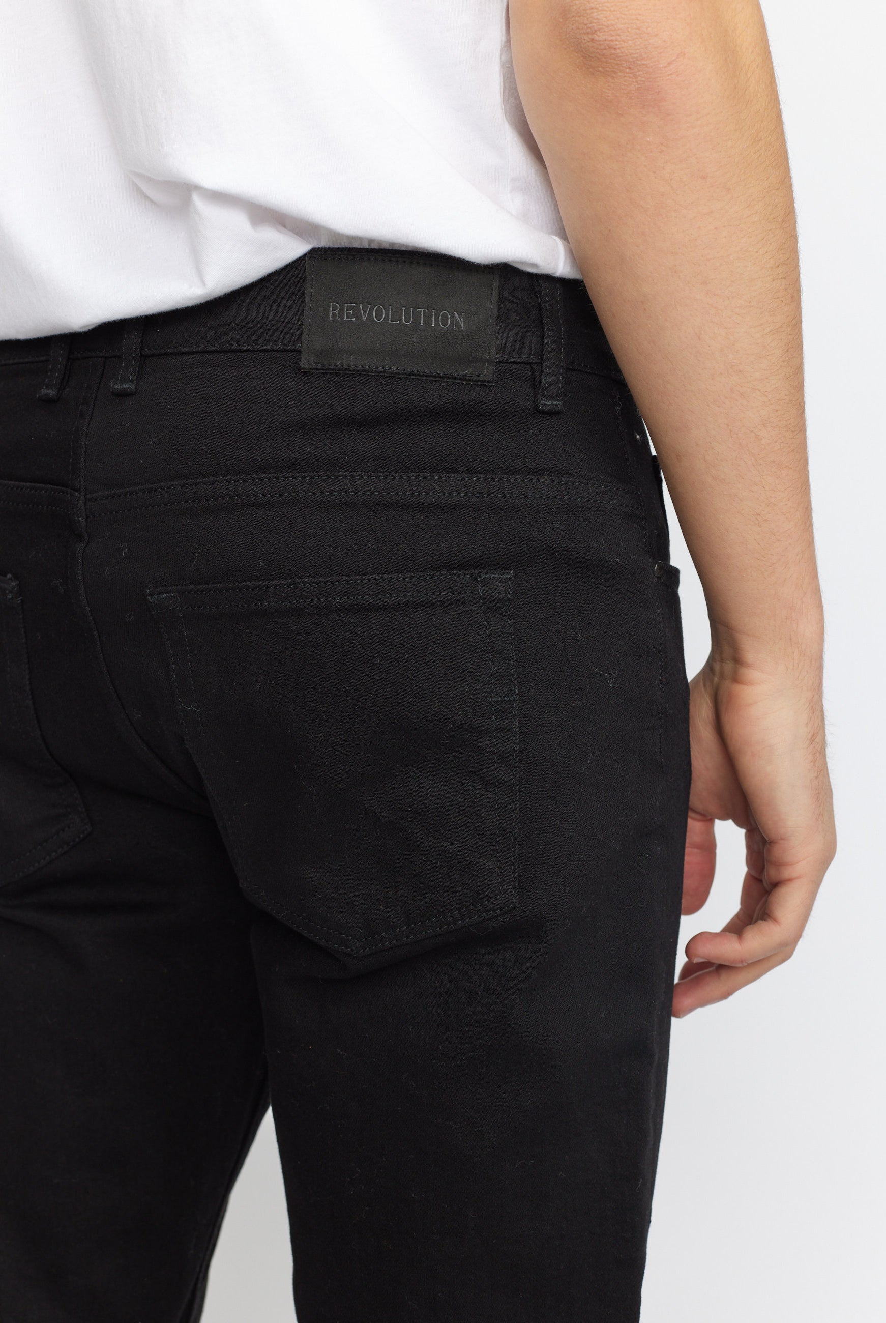 Revolution Loose-fit Jeans Jeans Black