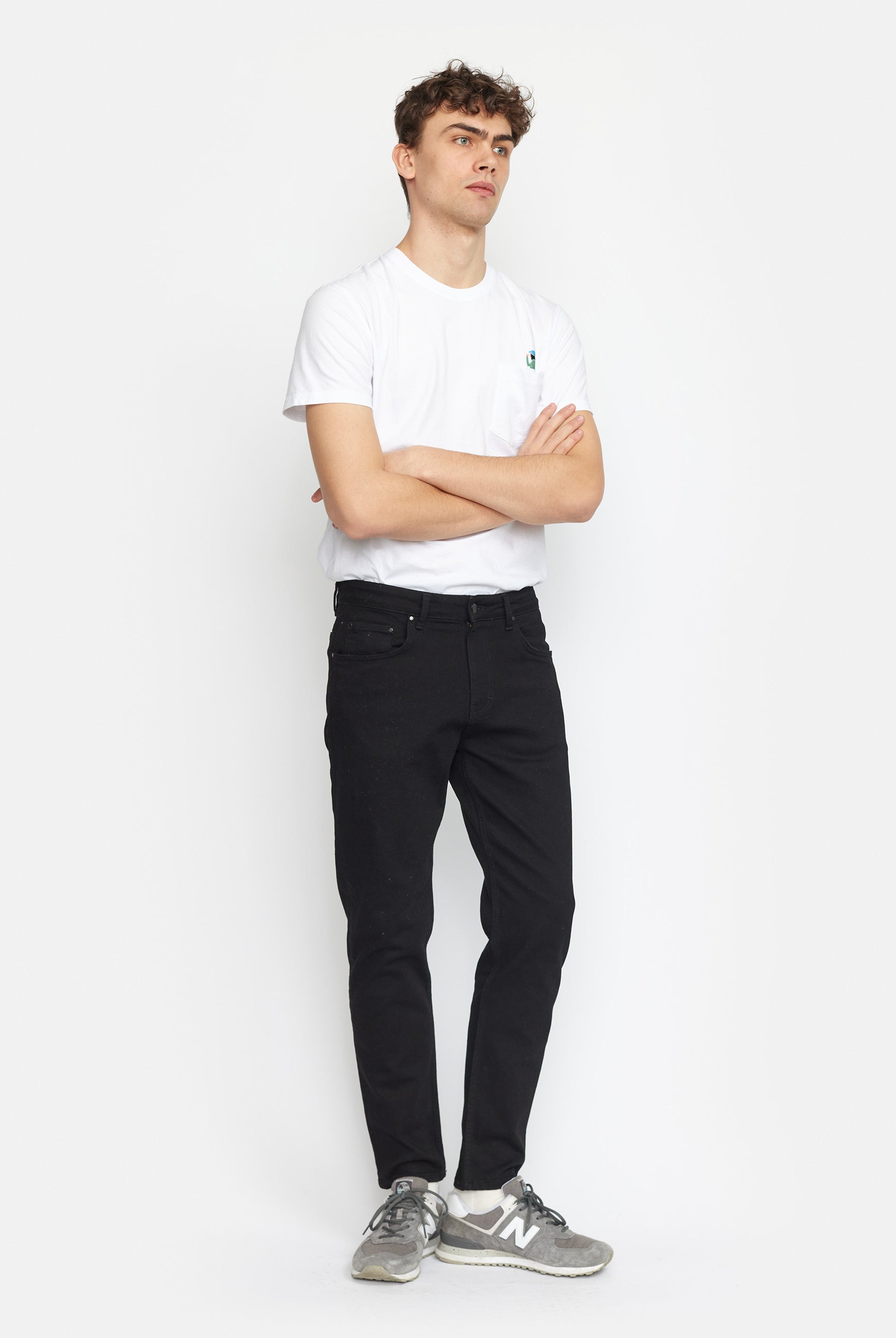 Revolution Loose-fit Jeans Jeans Black