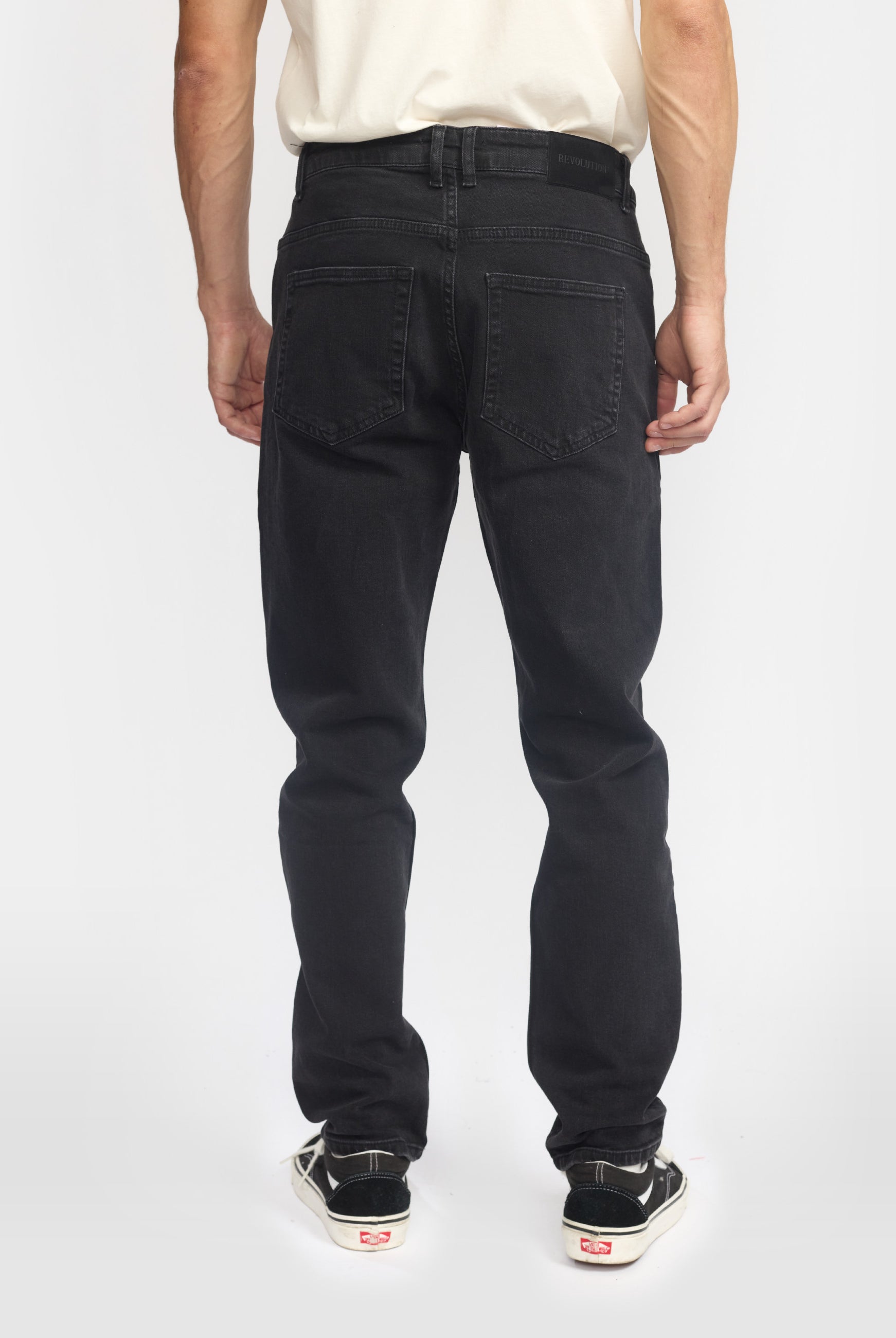 Revolution Loose-fit Jeans Jeans Black