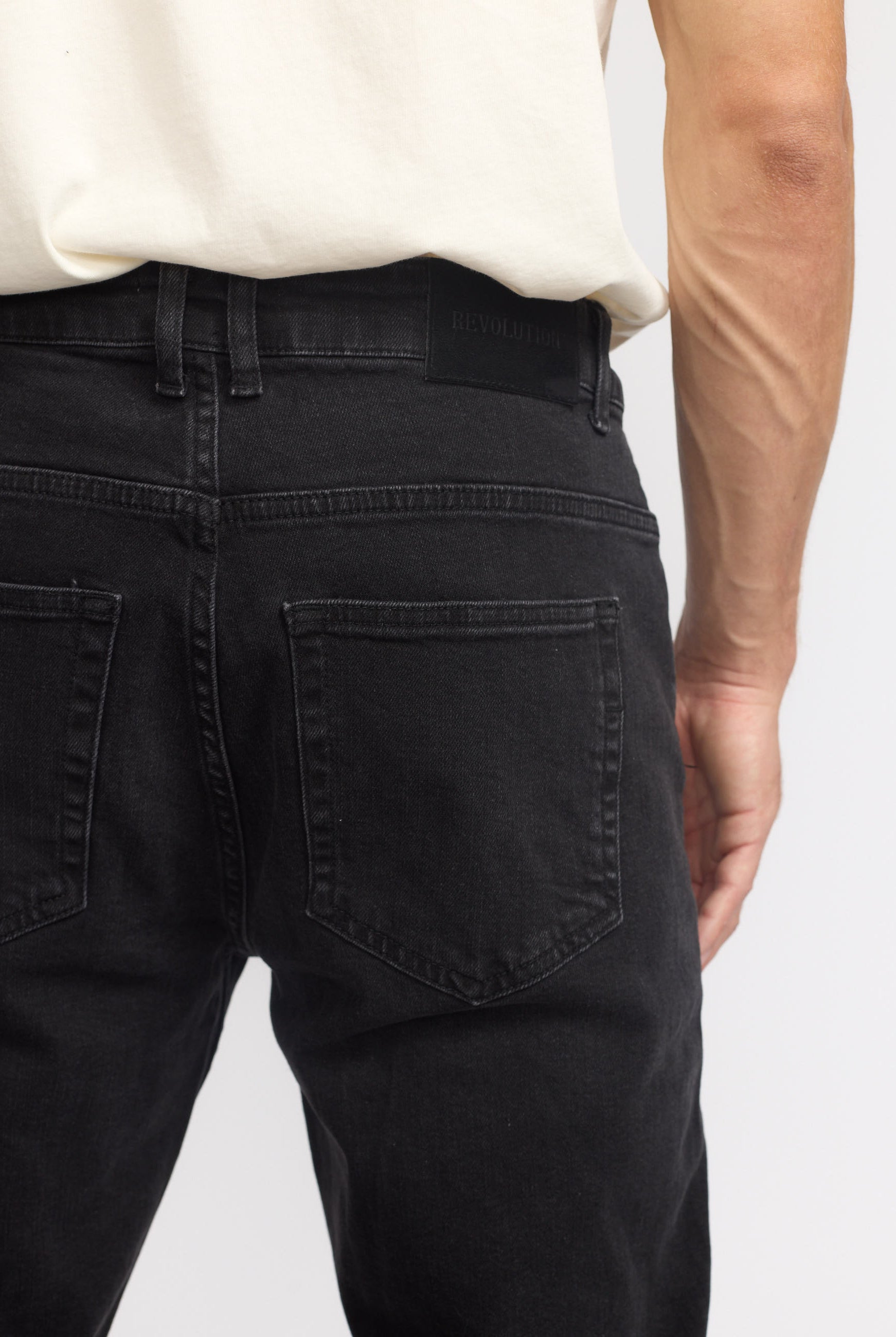 Revolution Loose-fit Jeans Jeans Black
