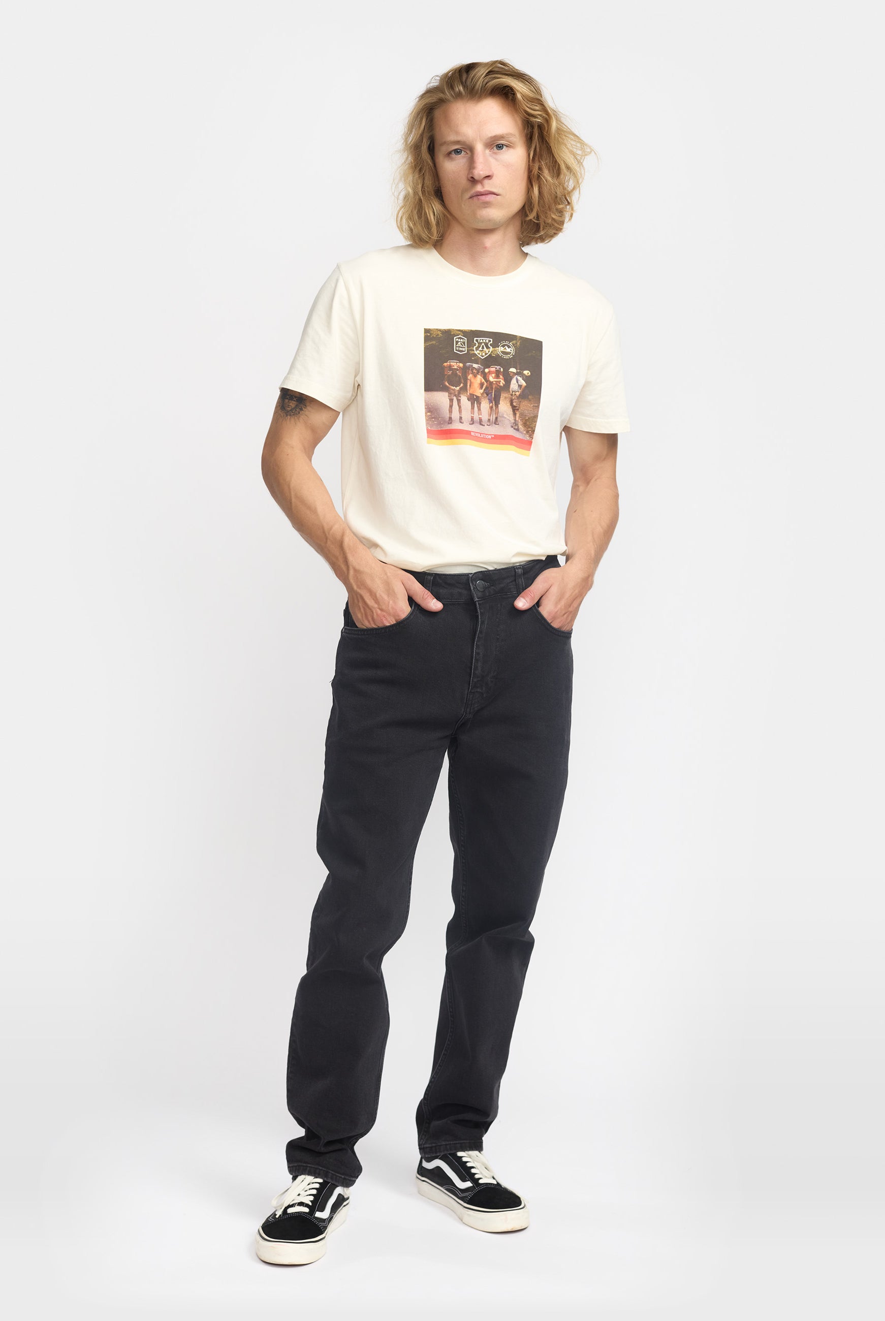 Revolution Loose-fit Jeans Jeans Black