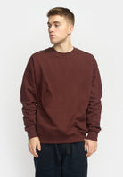 Revolution Loose Crewneck Sweatshirts Burgundy