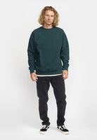 Revolution Loose Crewneck Sweatshirts Darkgreen