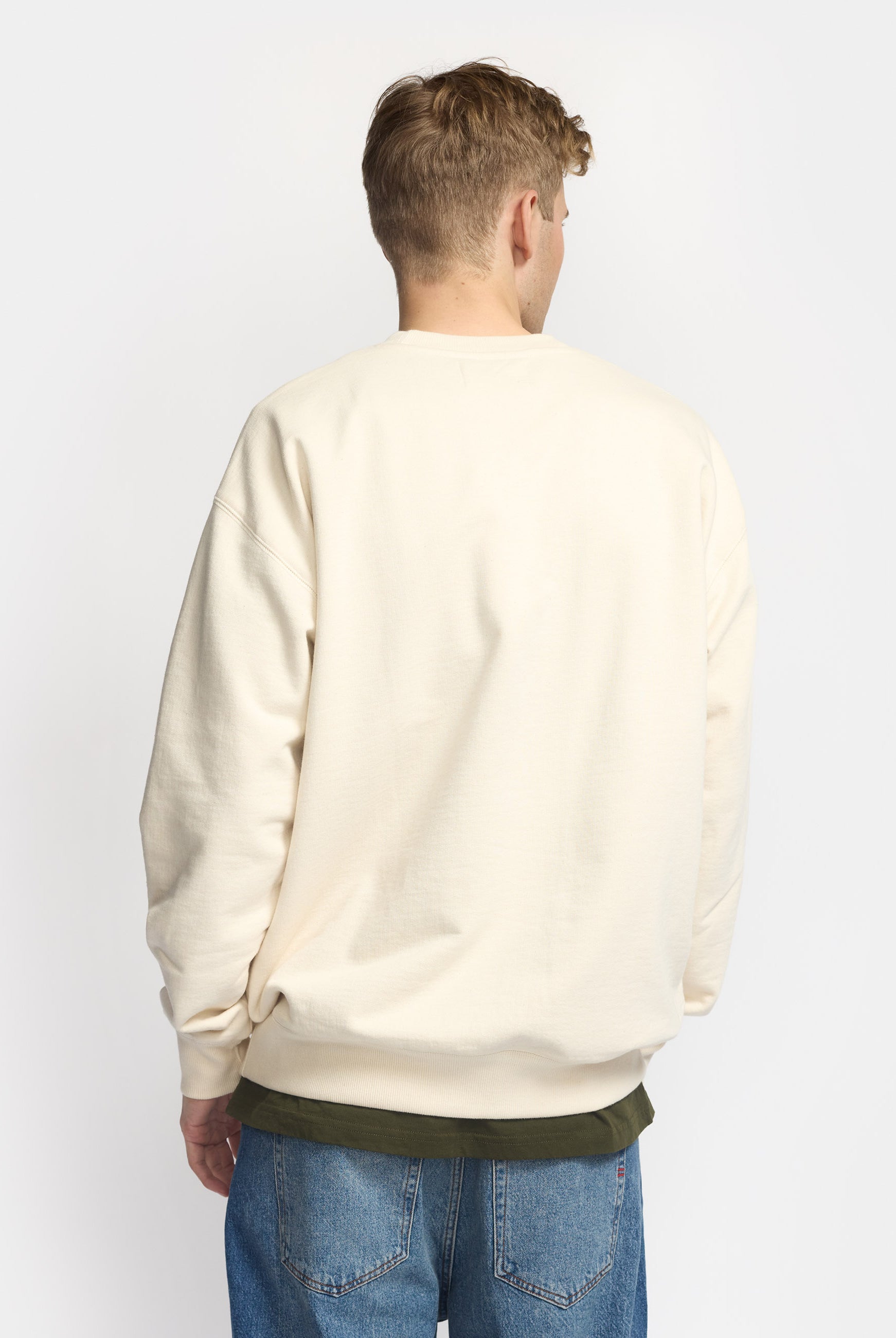 Revolution Loose Crewneck Sweatshirts Offwhite