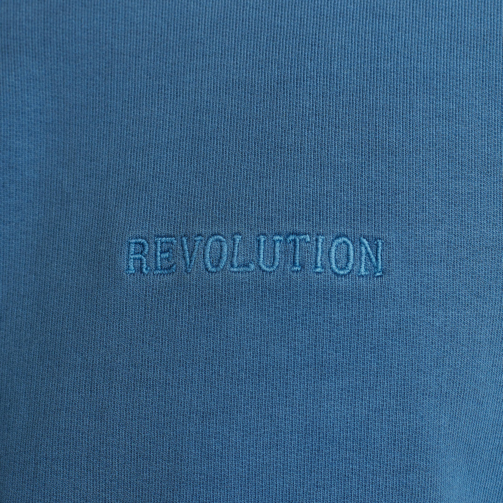 Revolution Loose Crewneck Sweatshirts Blue