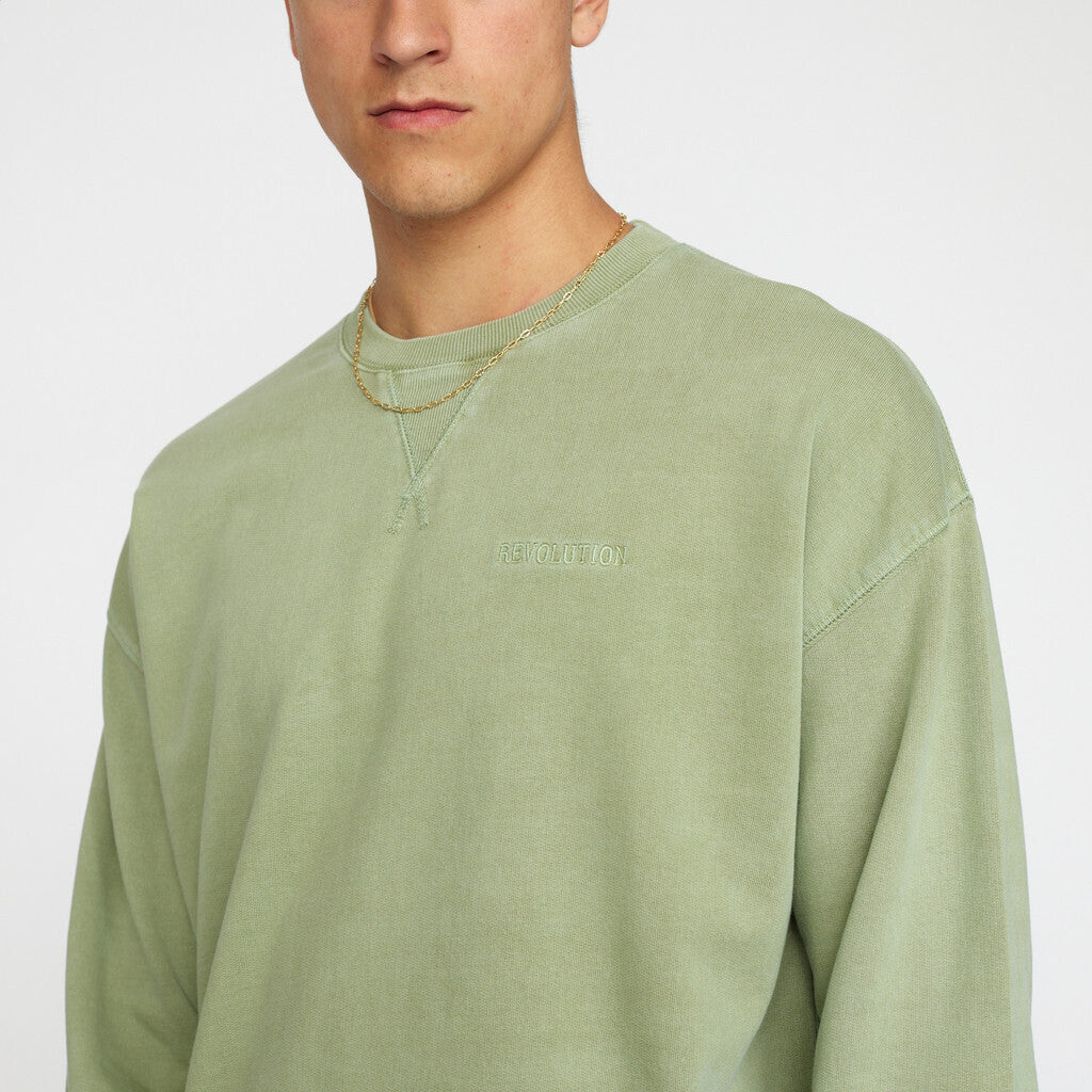 Revolution Application Sweatshirt Sweatshirts Lightgreen