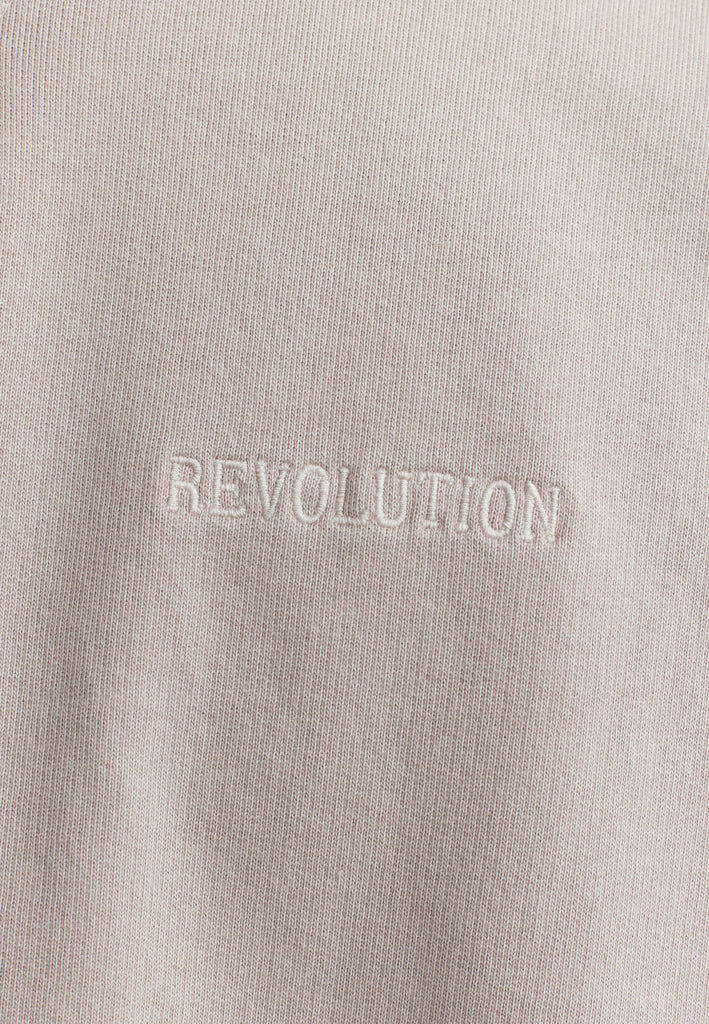 Revolution Loose Crewneck Sweatshirts Lightpurple