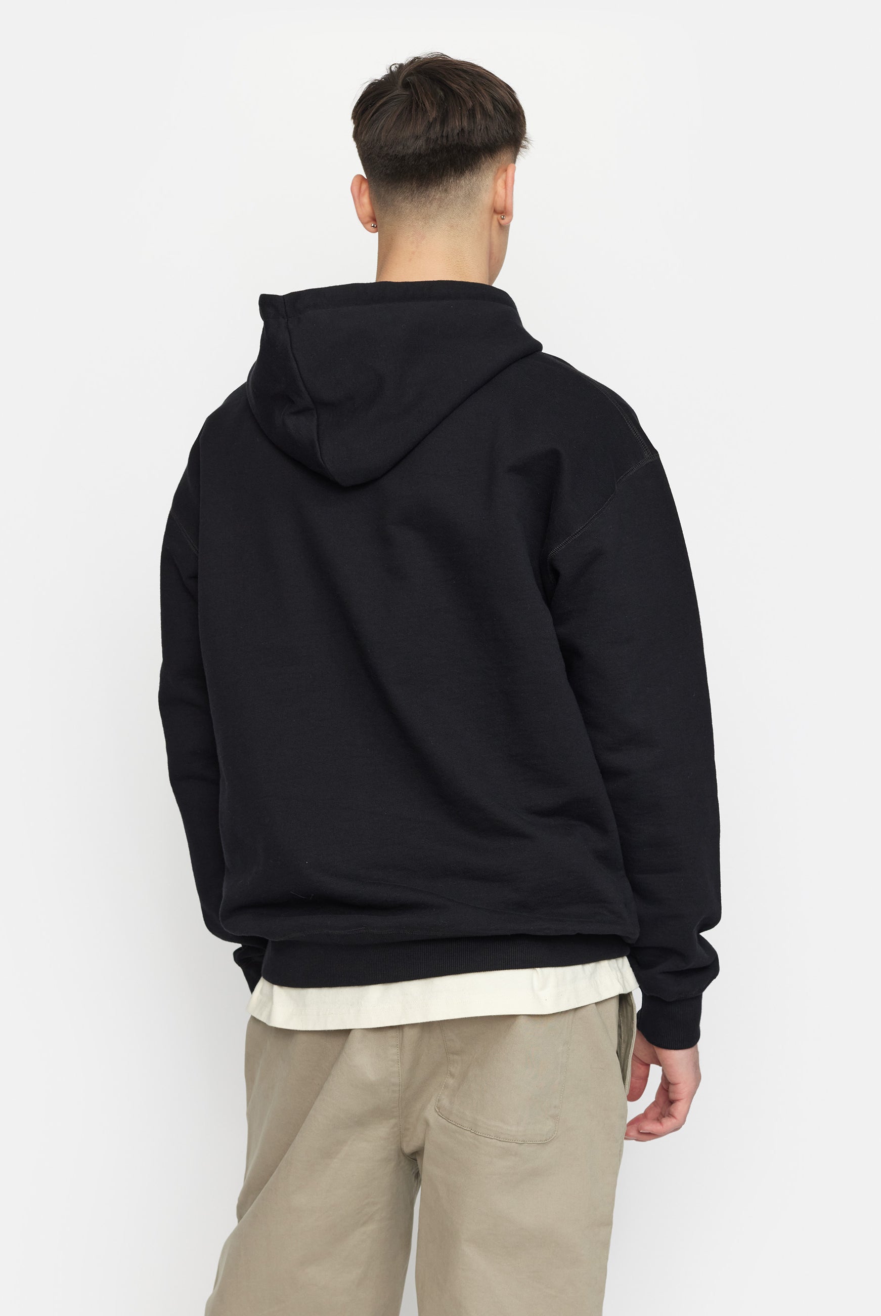 Revolution Loose Hoodie Sweatshirts Black
