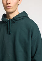 Revolution Loose Hoodie Sweatshirts Darkgreen