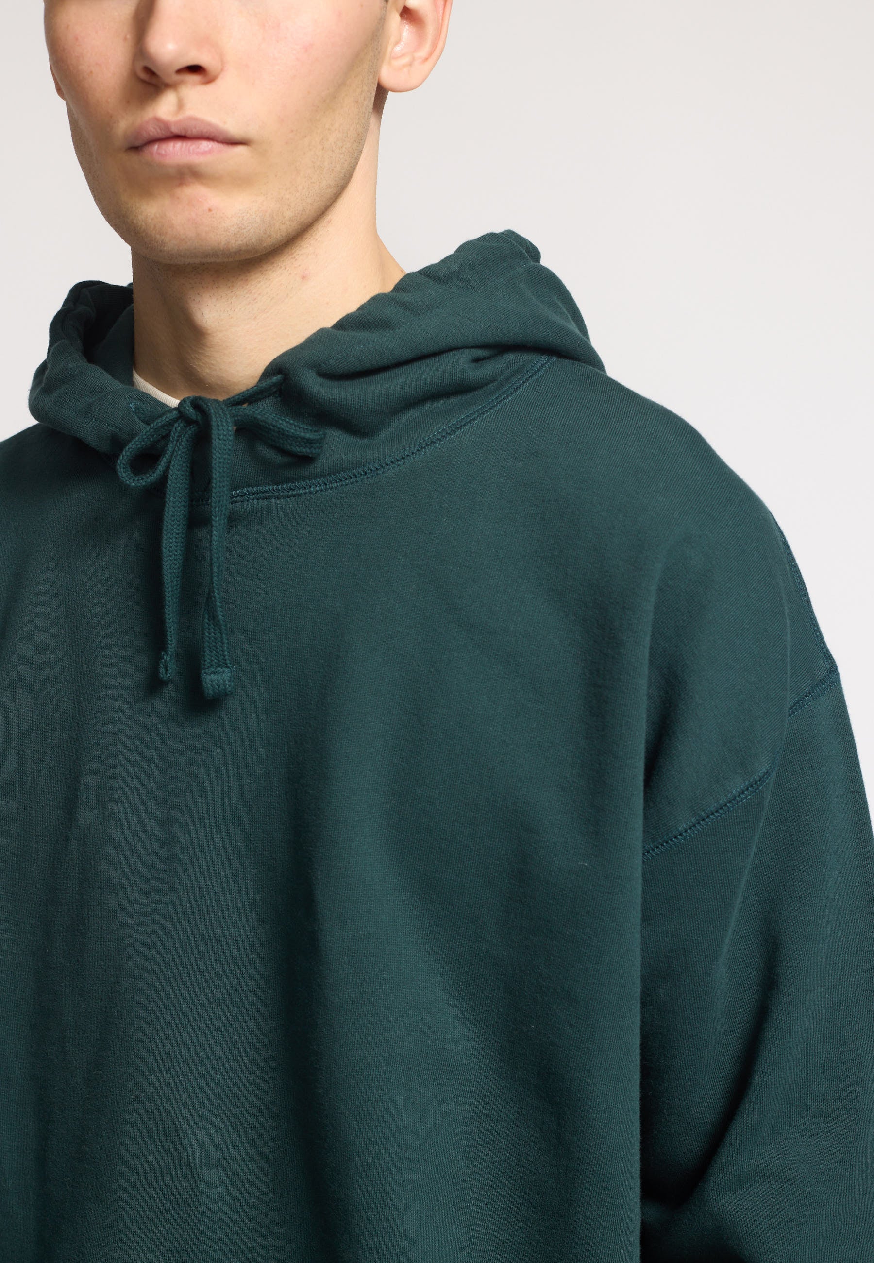 Revolution Loose Hoodie Sweatshirts Darkgreen