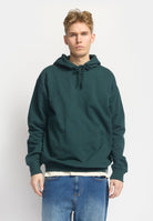 Revolution Loose Hoodie Sweatshirts Darkgreen