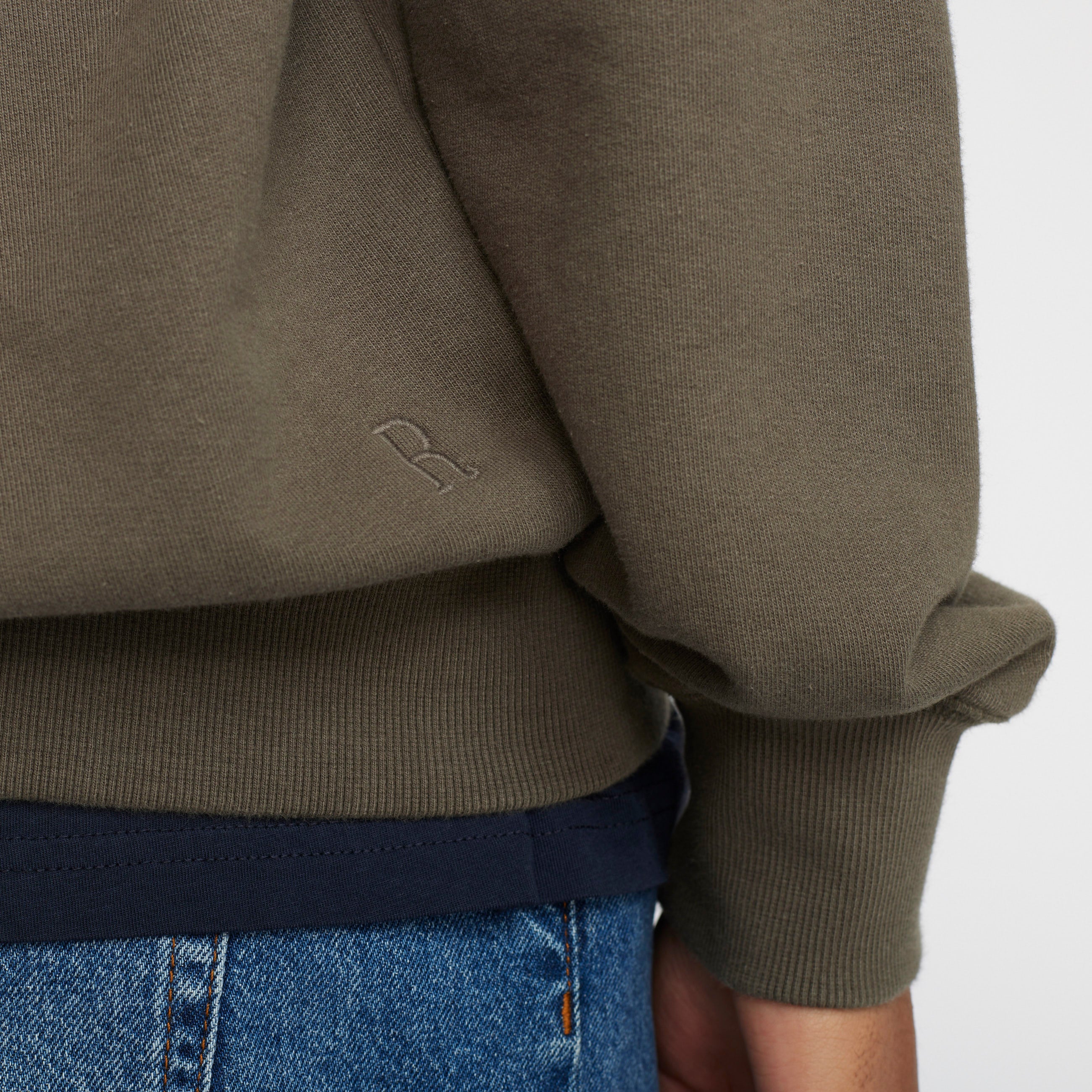 Revolution Loose Hoodie Sweatshirts Grey