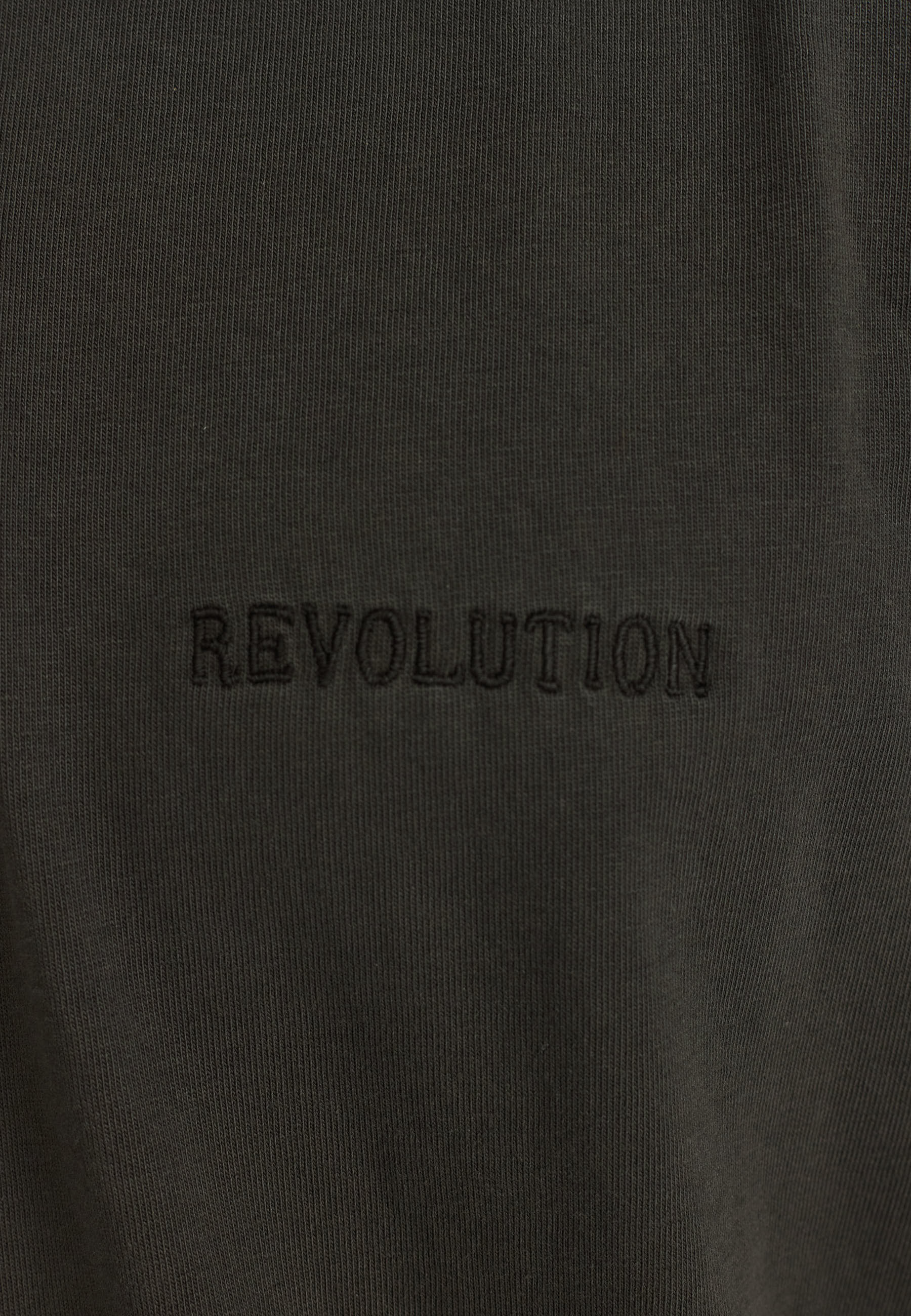 Revolution Loose Poloshirt T-Shirts Black
