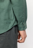 Revolution Loose Shirt Long-sleeve Shirts Dustgreen