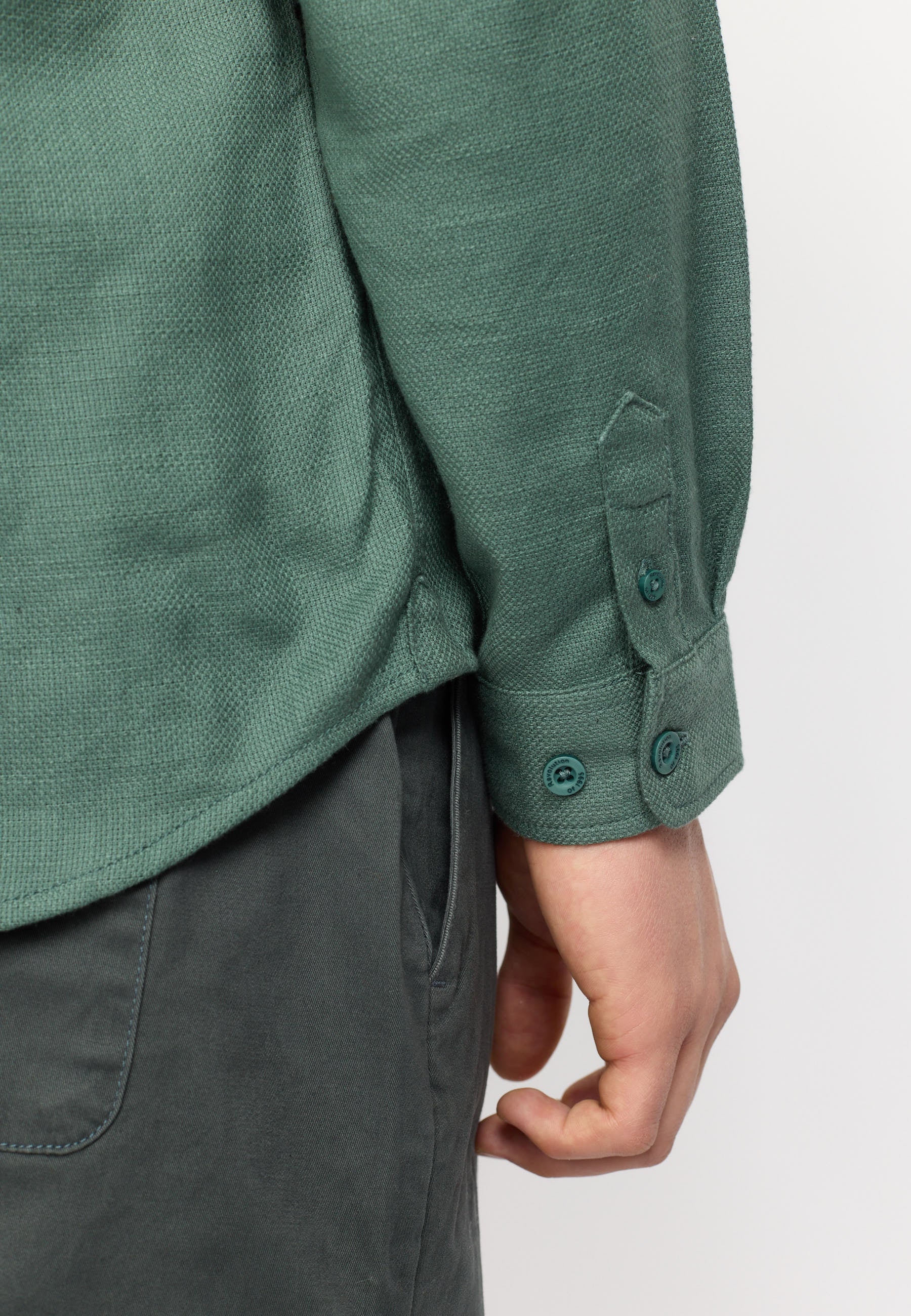 Revolution Loose Shirt Long-sleeve Shirts Dustgreen