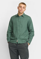 Revolution Loose Shirt Long-sleeve Shirts Dustgreen