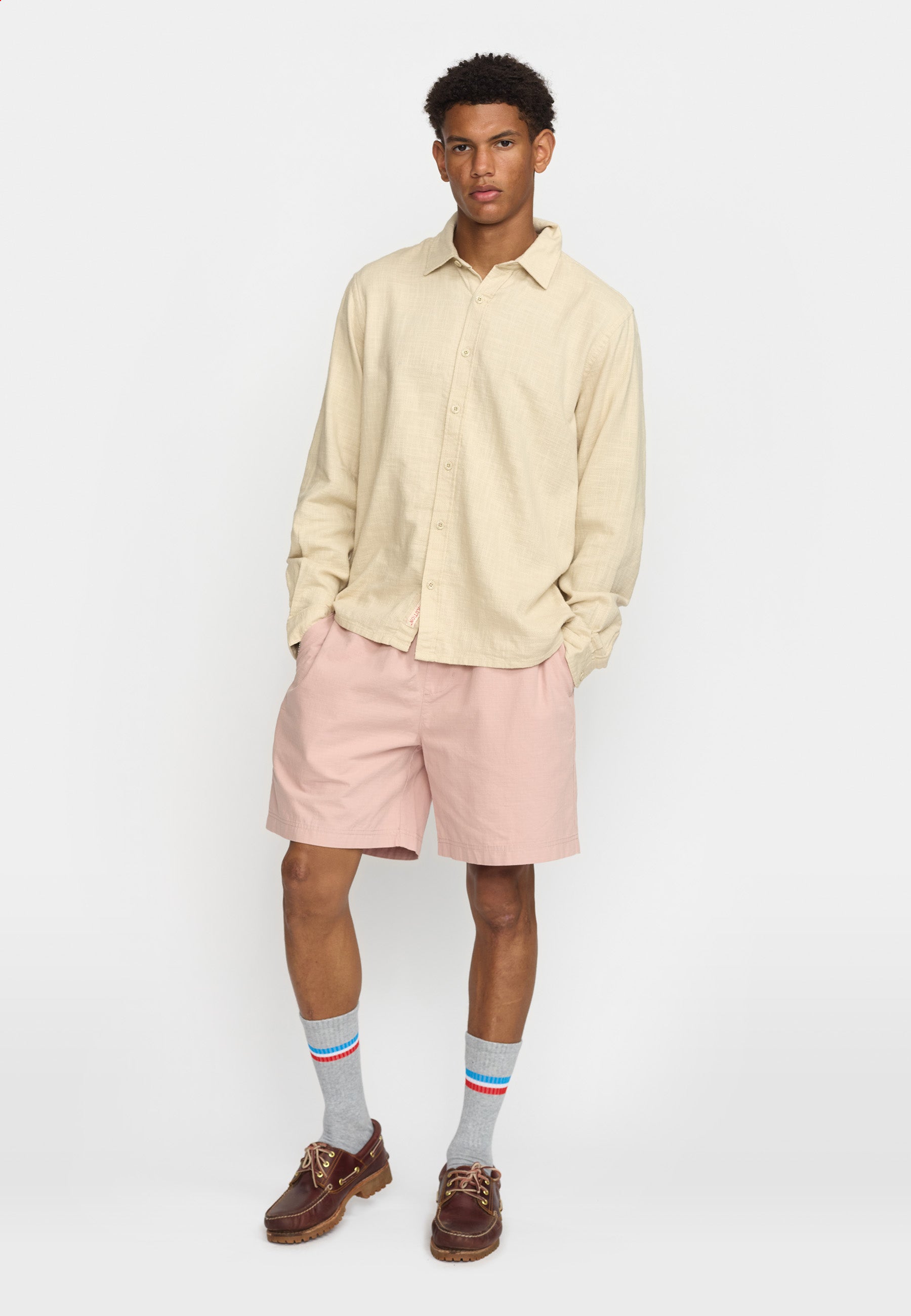 Revolution Loose Shirt Long-sleeve Shirts Offwhite