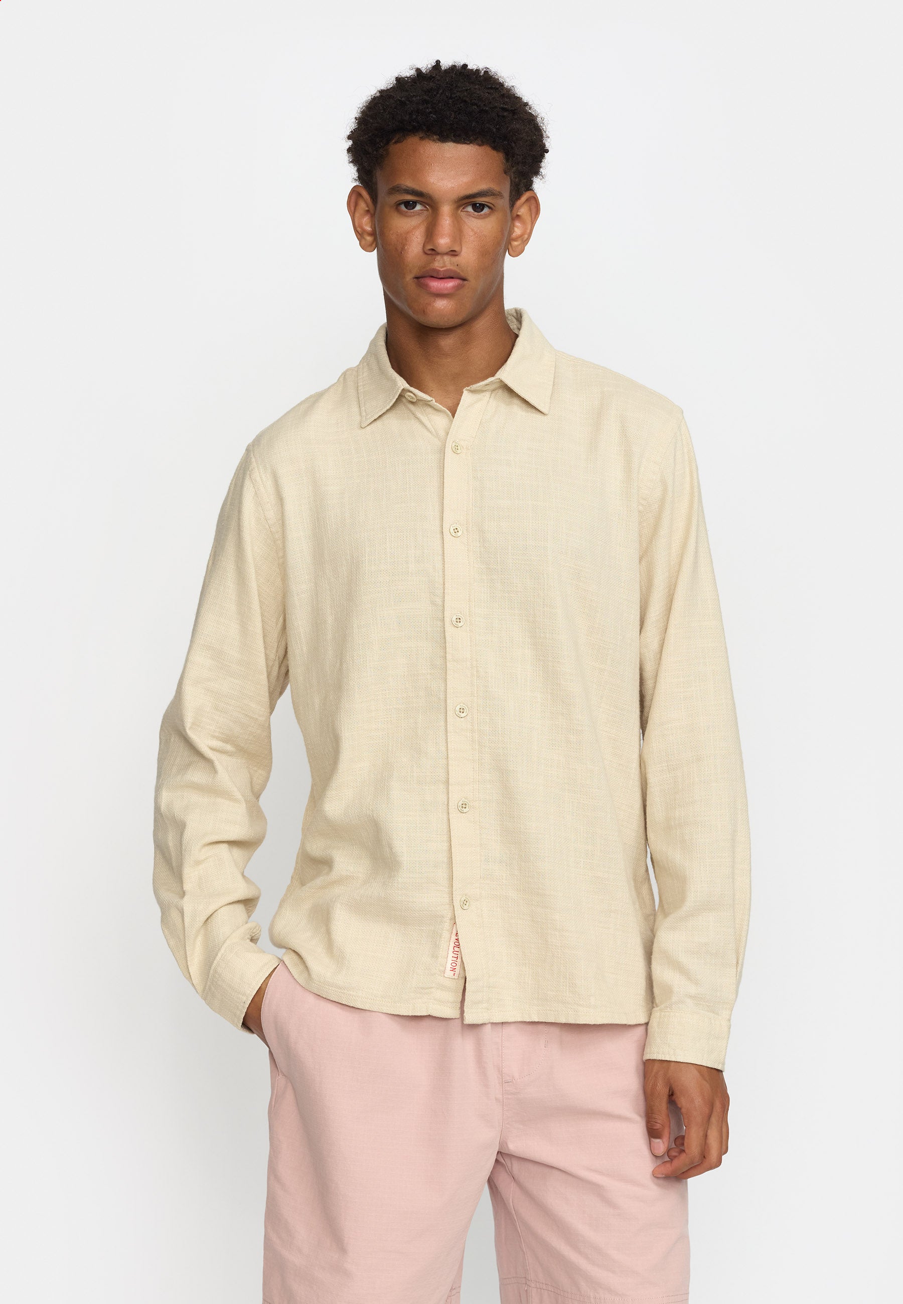 Revolution Loose Shirt Long-sleeve Shirts Offwhite