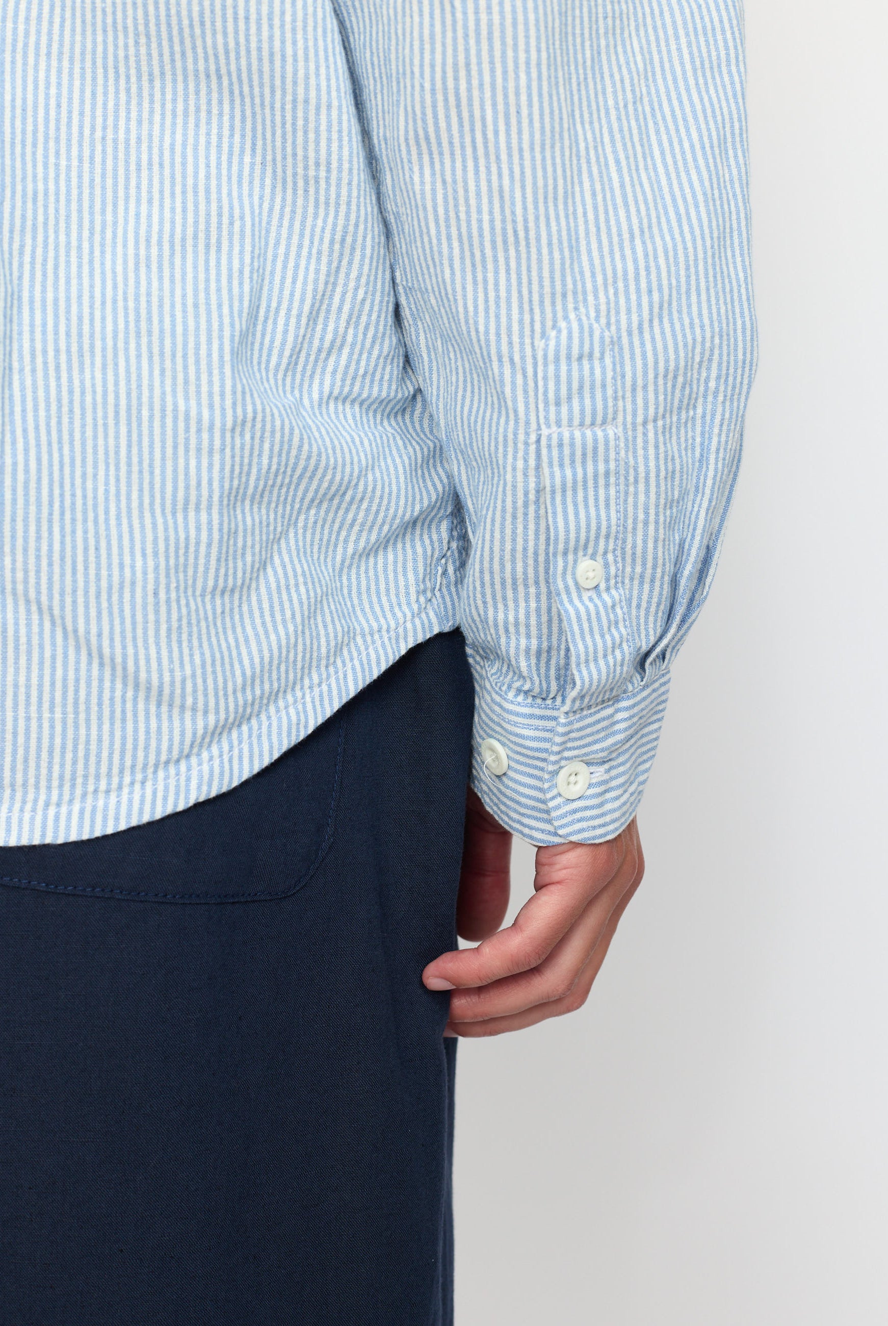 Revolution Loose Shirt Long-sleeve Shirts Blue