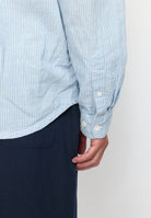 Revolution Loose Shirt Long-sleeve Shirts Blue