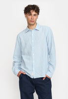 Revolution Loose Shirt Long-sleeve Shirts Blue