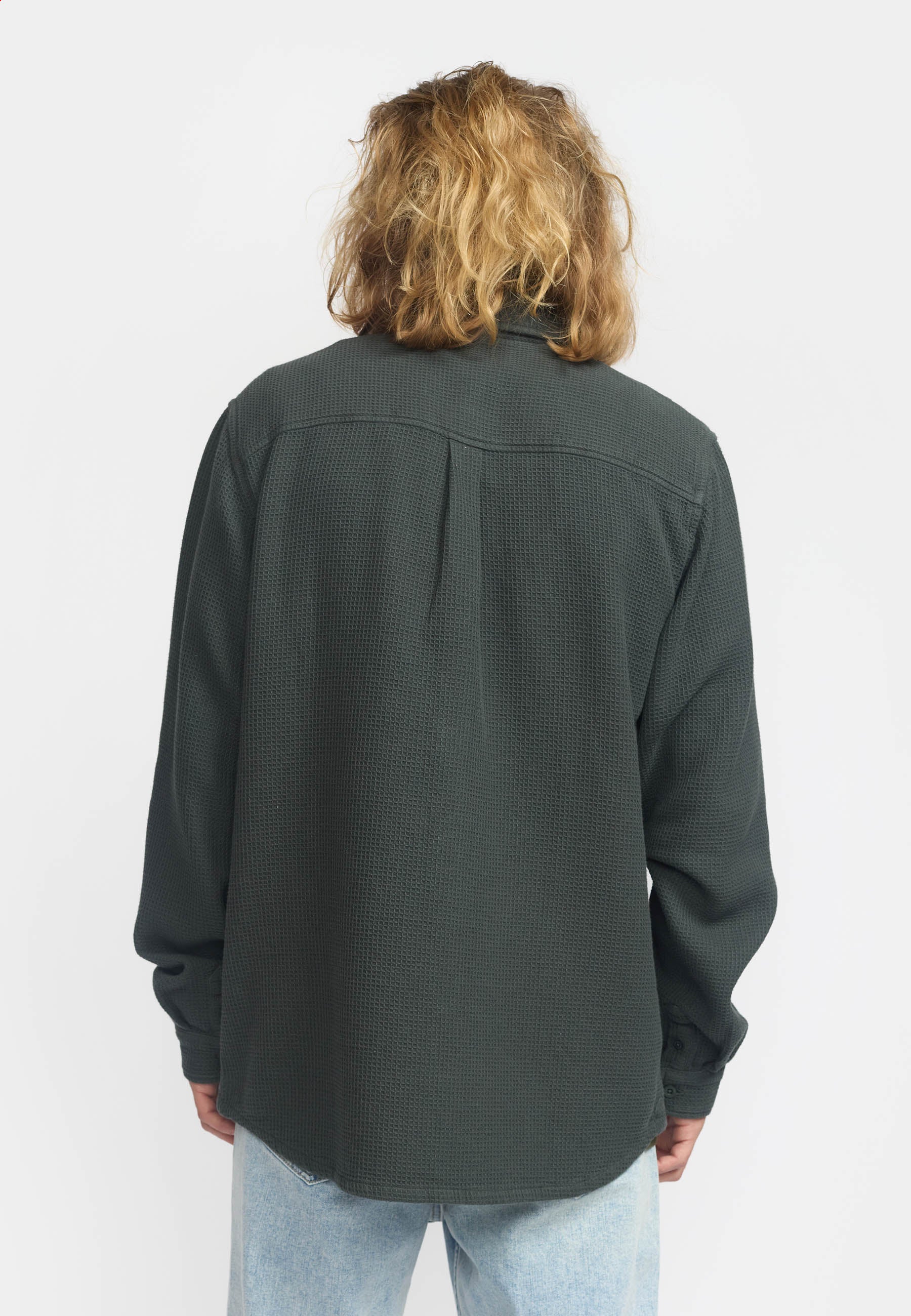 Revolution Loose Shirt Long-sleeve Shirts Darkgrey