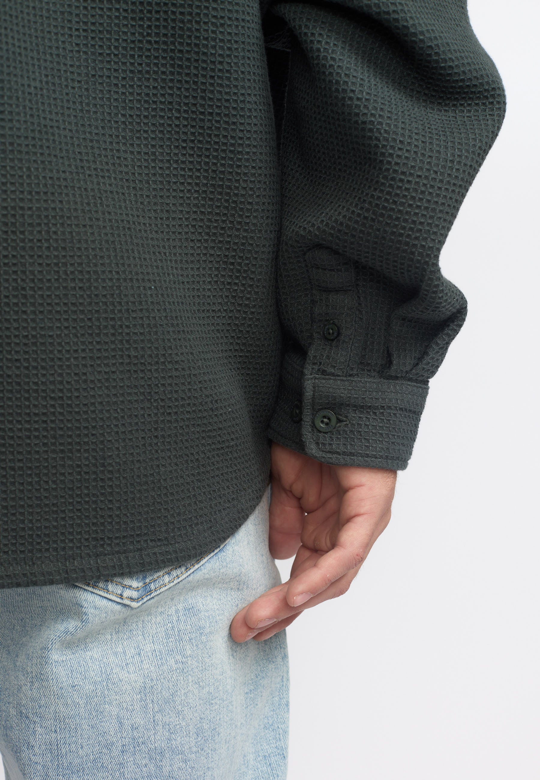 Revolution Loose Shirt Long-sleeve Shirts Darkgrey