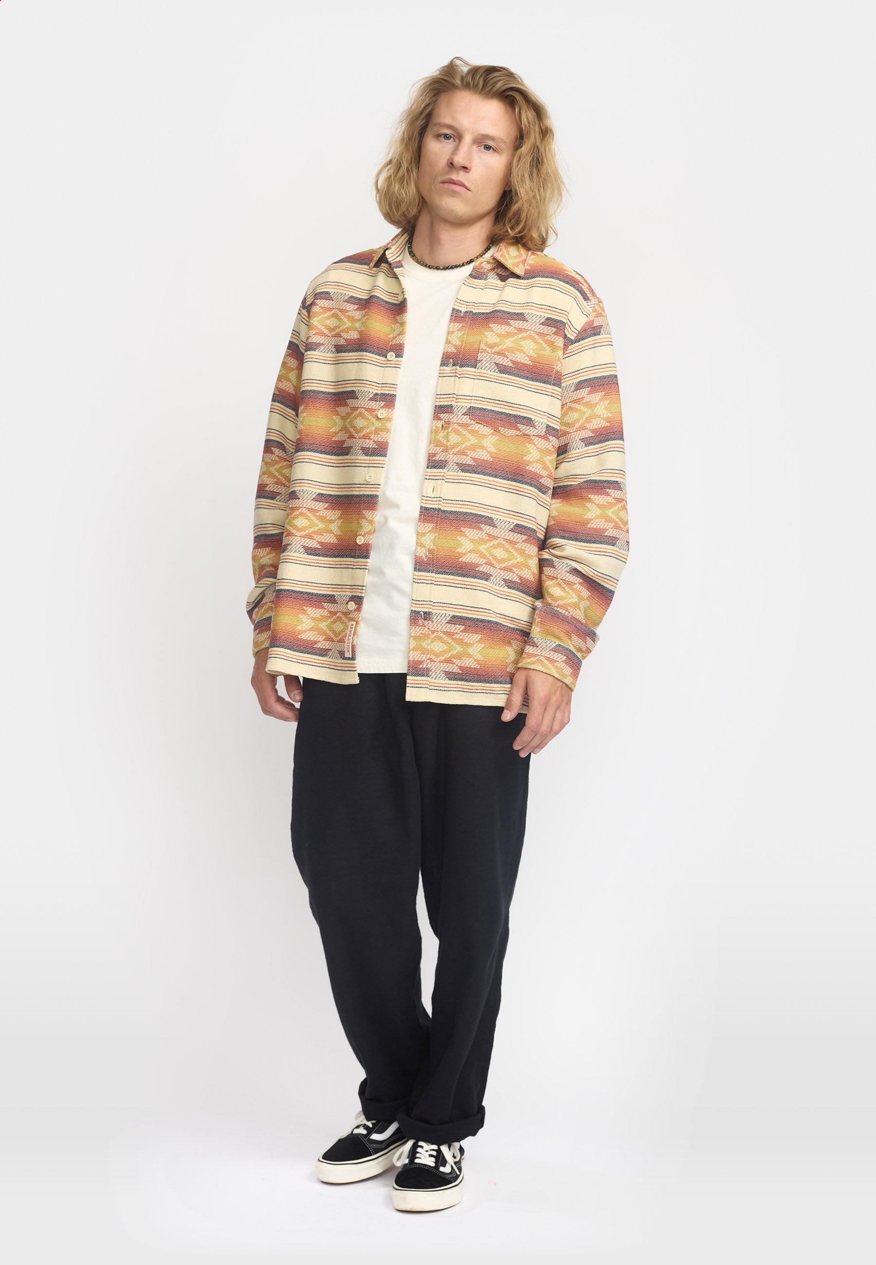 Revolution Loose Shirt Long-sleeve Shirts Orange