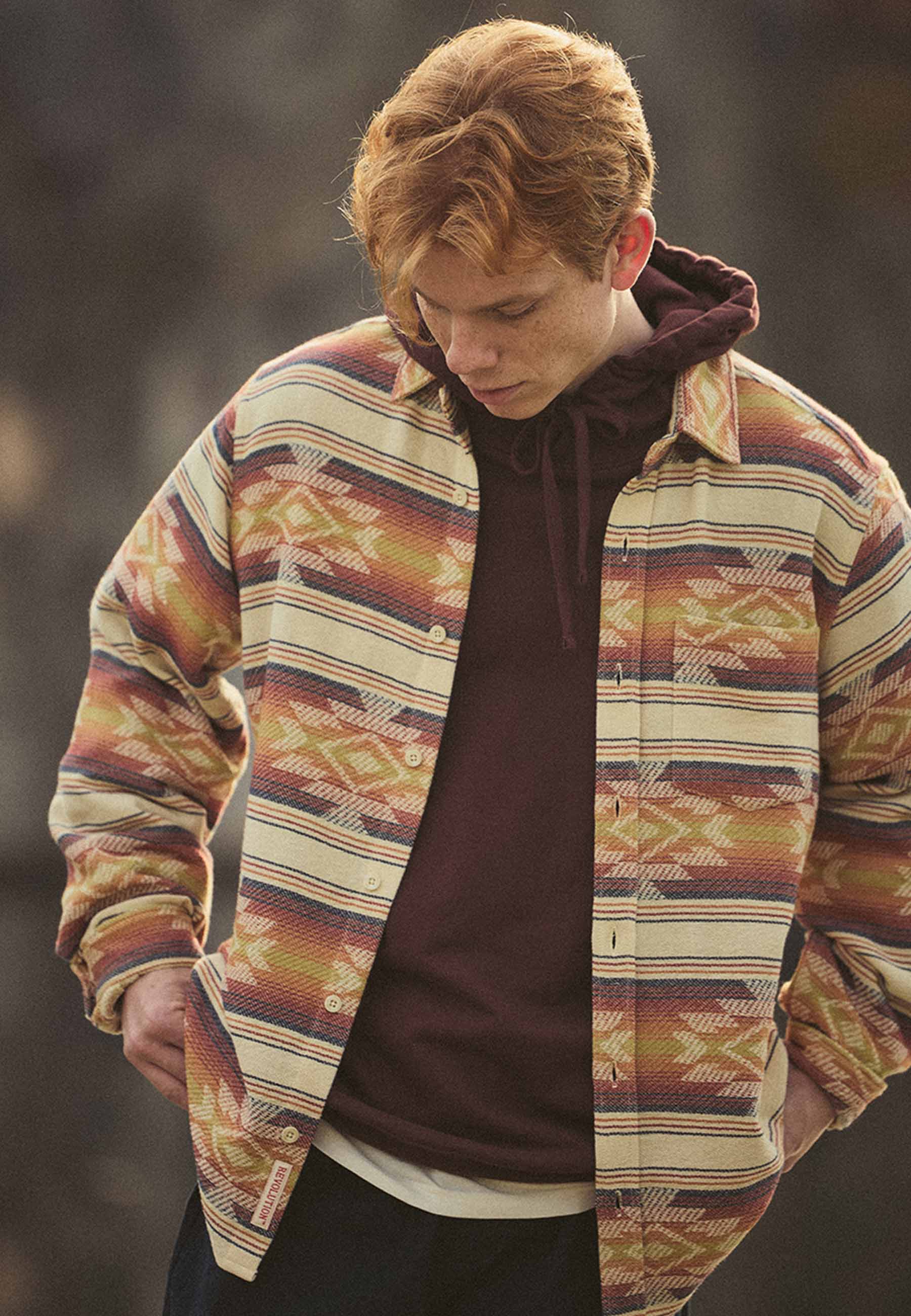 Revolution Loose Shirt Long-sleeve Shirts Orange