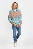 Revolution Loose Shirt Long-sleeve Shirts Blue