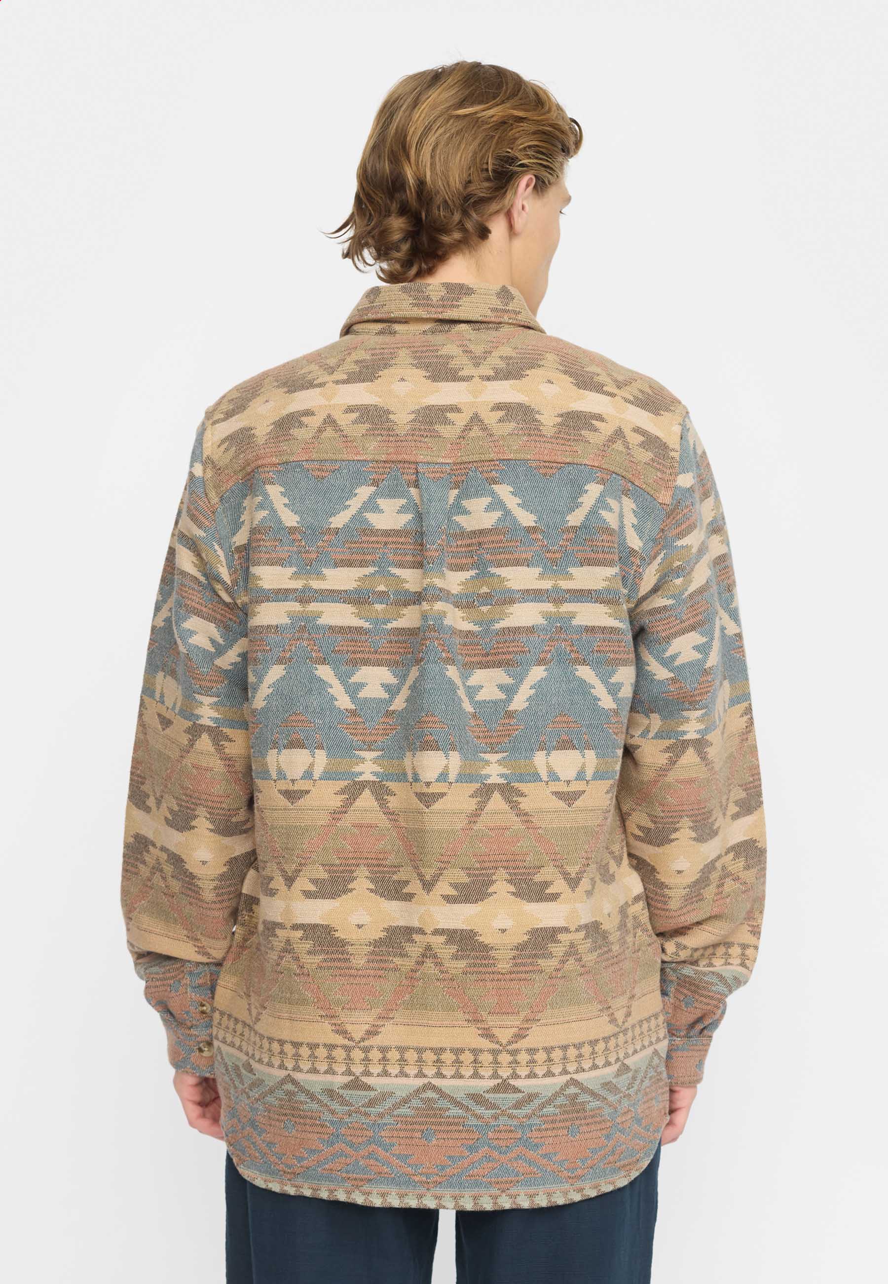 Revolution Loose Shirt Long-sleeve Shirts Brown