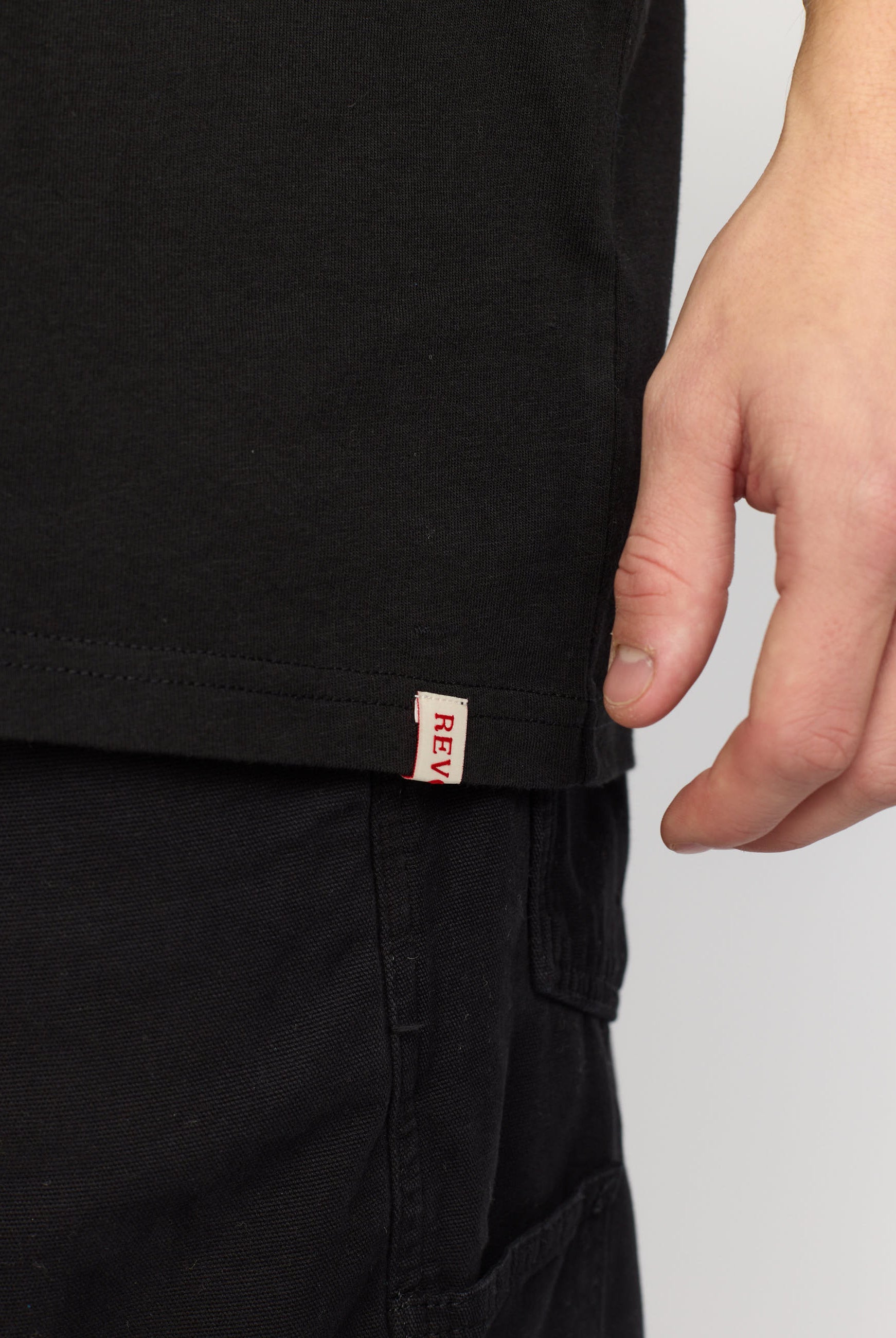 Revolution Loose T-shirt T-Shirts Black